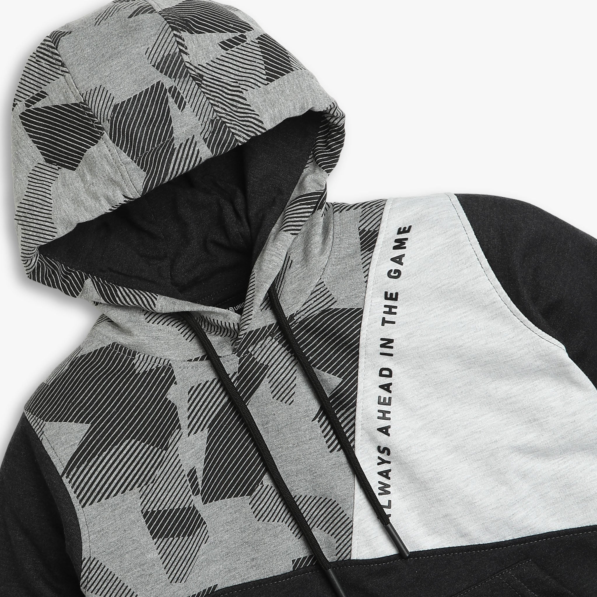 Boys Regular Fit Cut And Sew Sweat Tee - Image 3