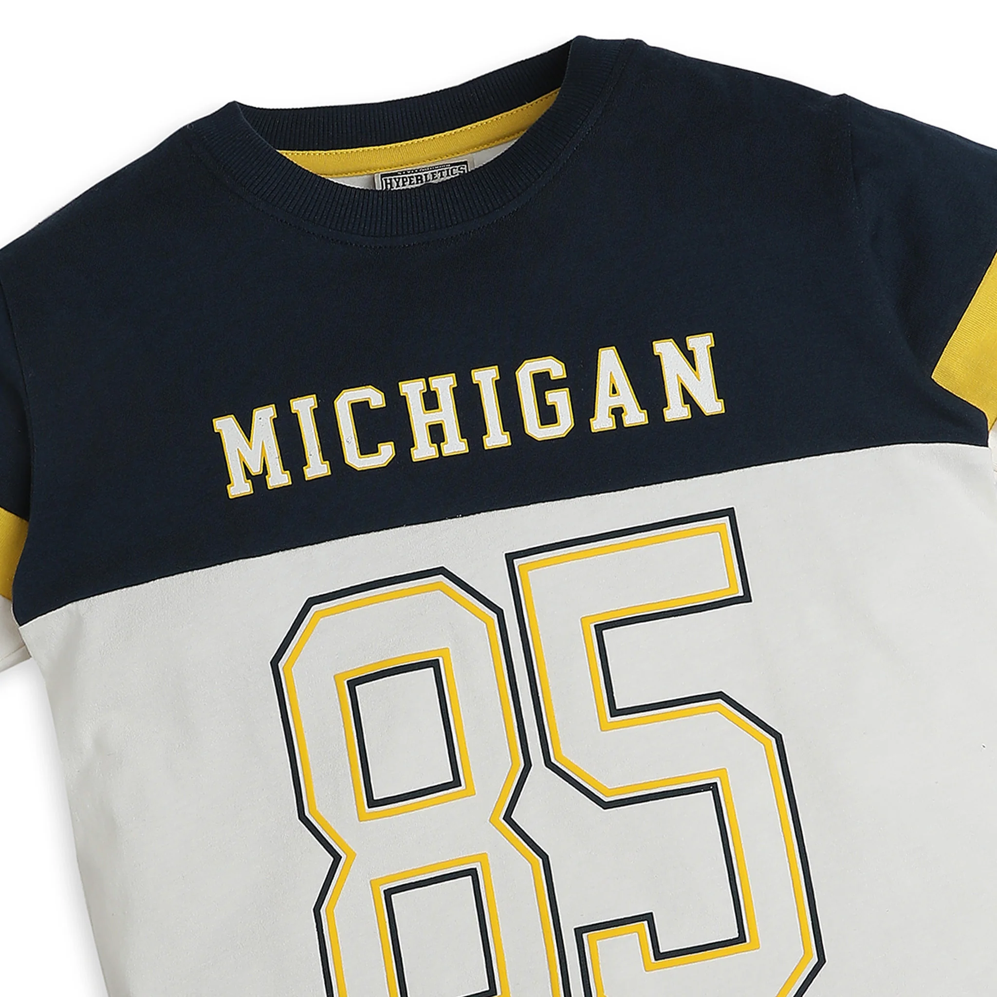 Boys Regular Fit Cut And Sew T-Shirt - Image 3