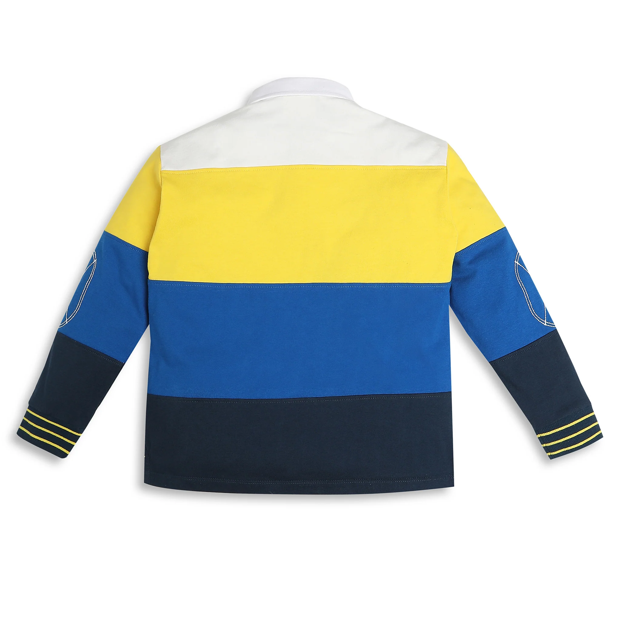 Boys Regular Fit Cut And Sew T-Shirt - Image 2