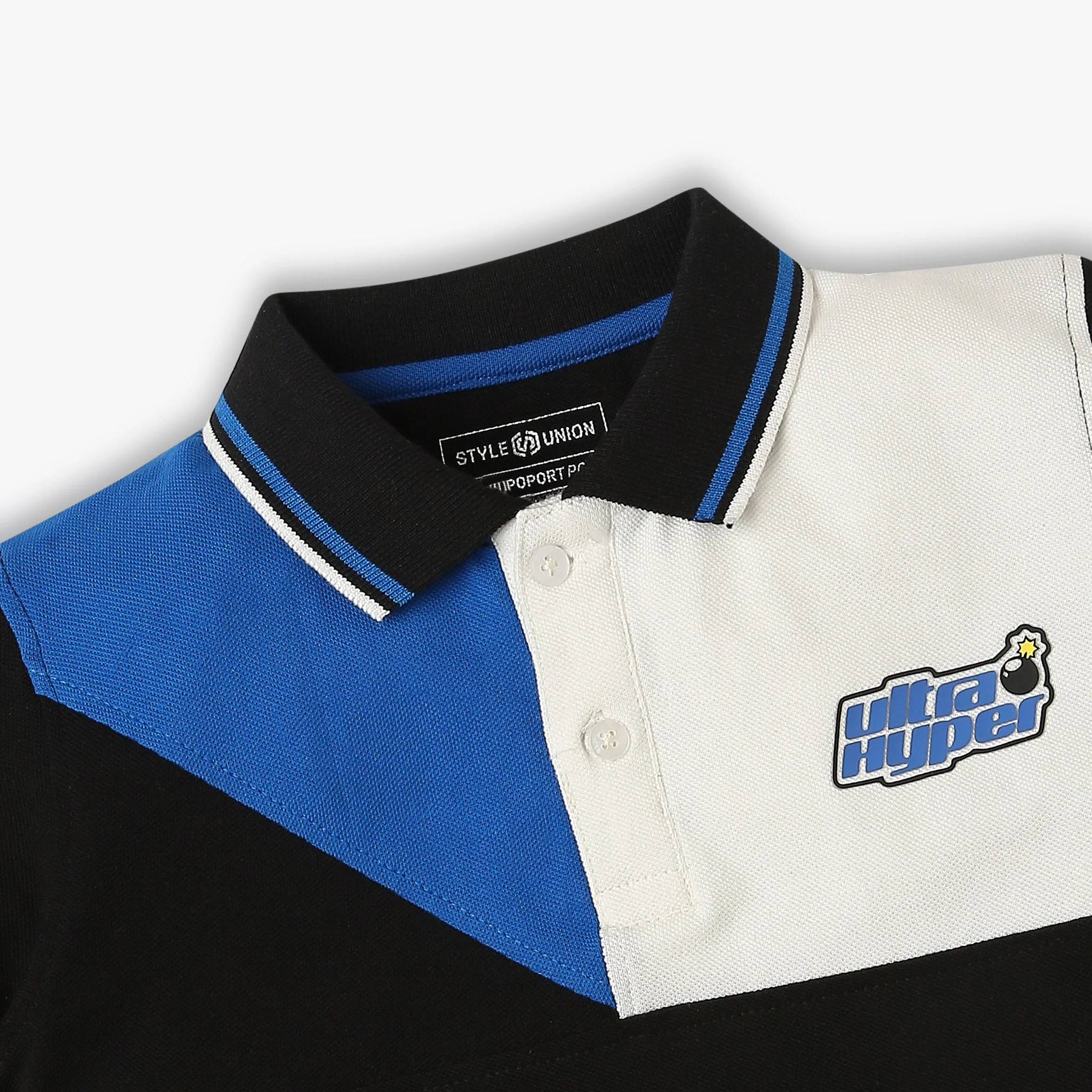 Boys Regular Fit Cut And Sew T-Shirt - Image 3