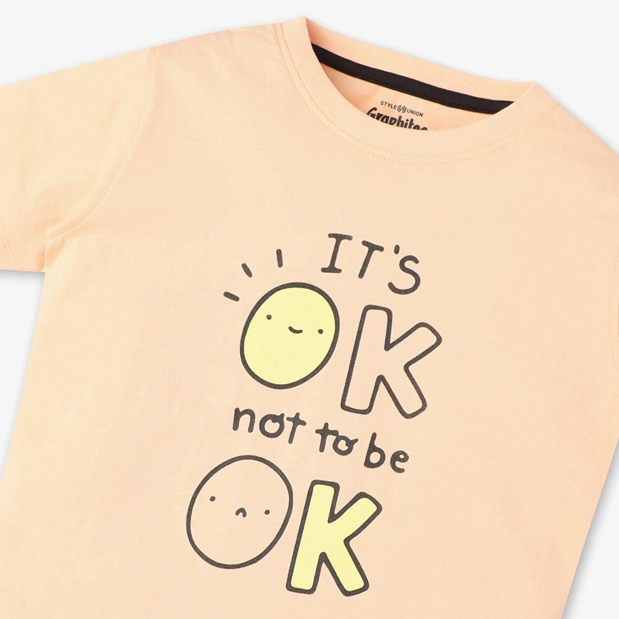 Boys Graphic Crew Neck Half Sleeve T-Shirt - Image 3