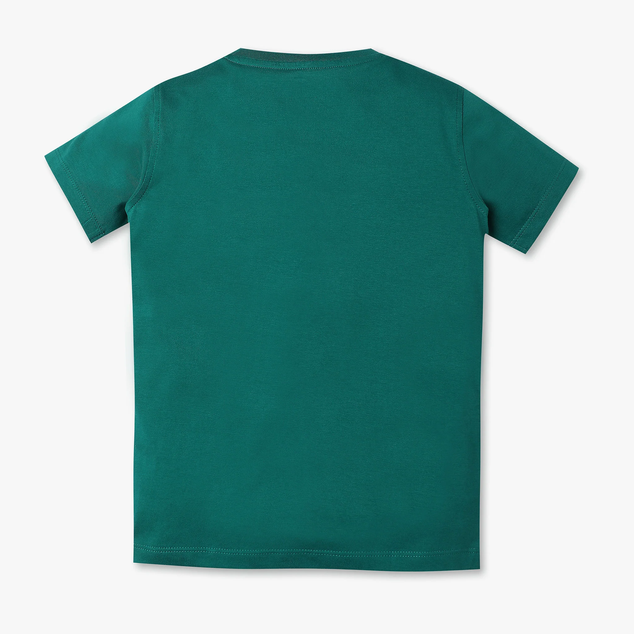 Boys Graphic Crew Neck Half Sleeve T-Shirt - Image 2