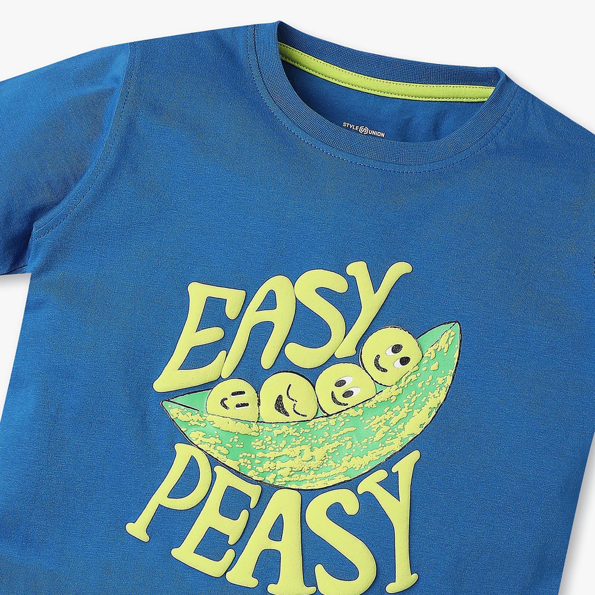 Boys Graphic Crew Neck Half Sleeve T-Shirt - Image 3