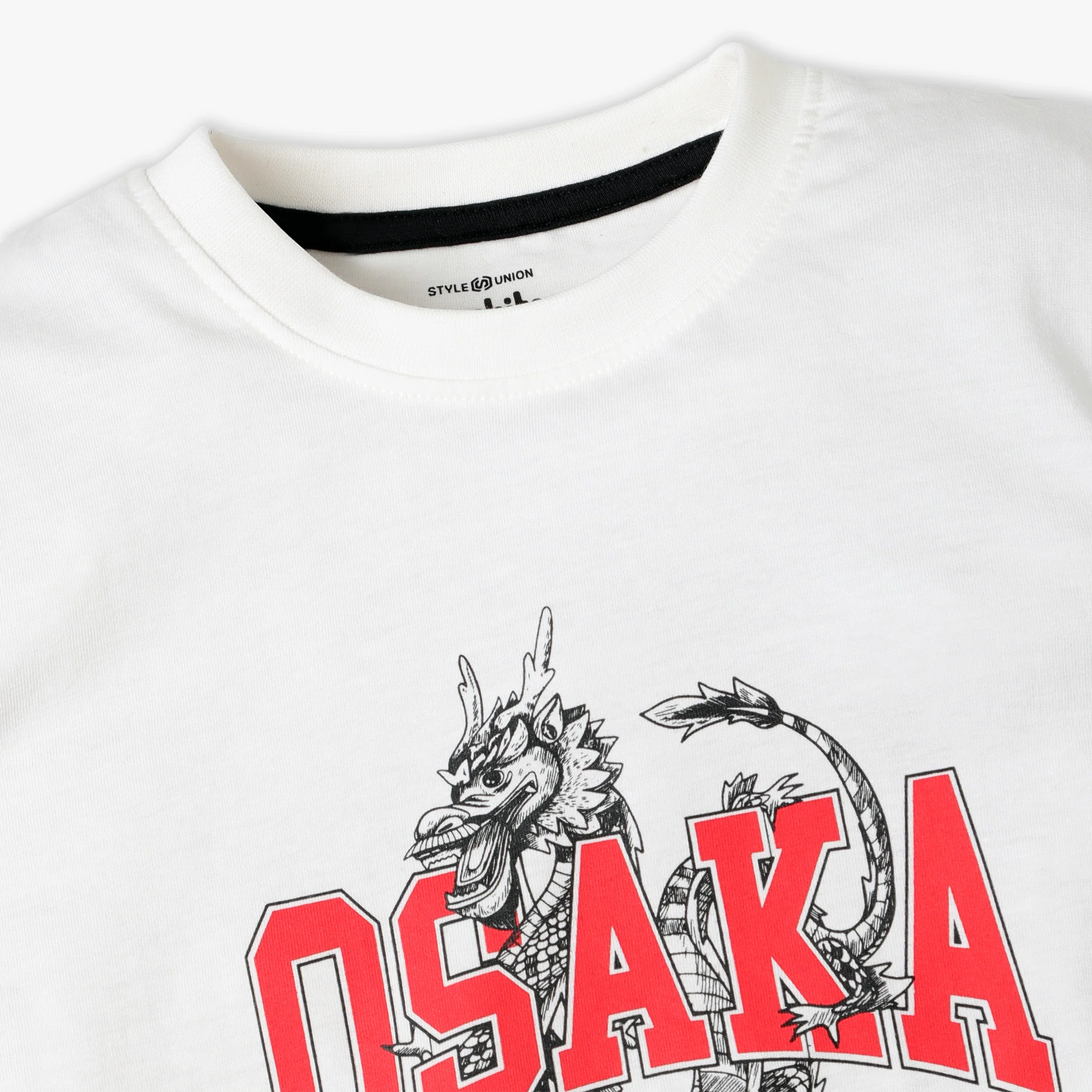 Boys Graphic Crew Neck Half Sleeve T-Shirt - Image 3