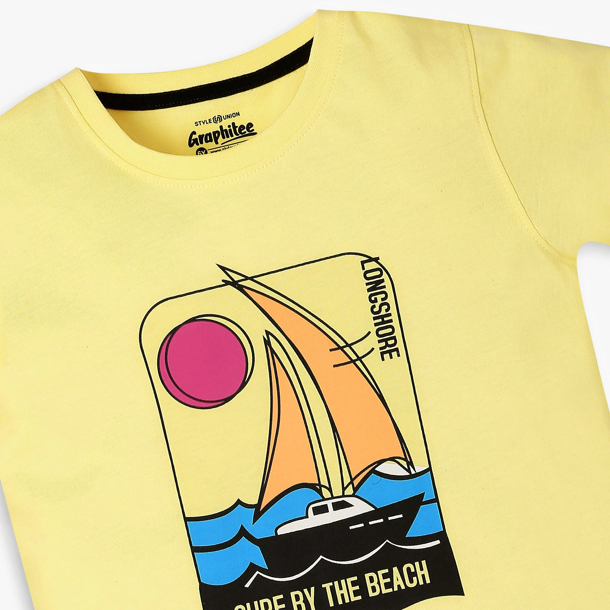 Boys Regular Fit Graphic T-Shirt - Image 3