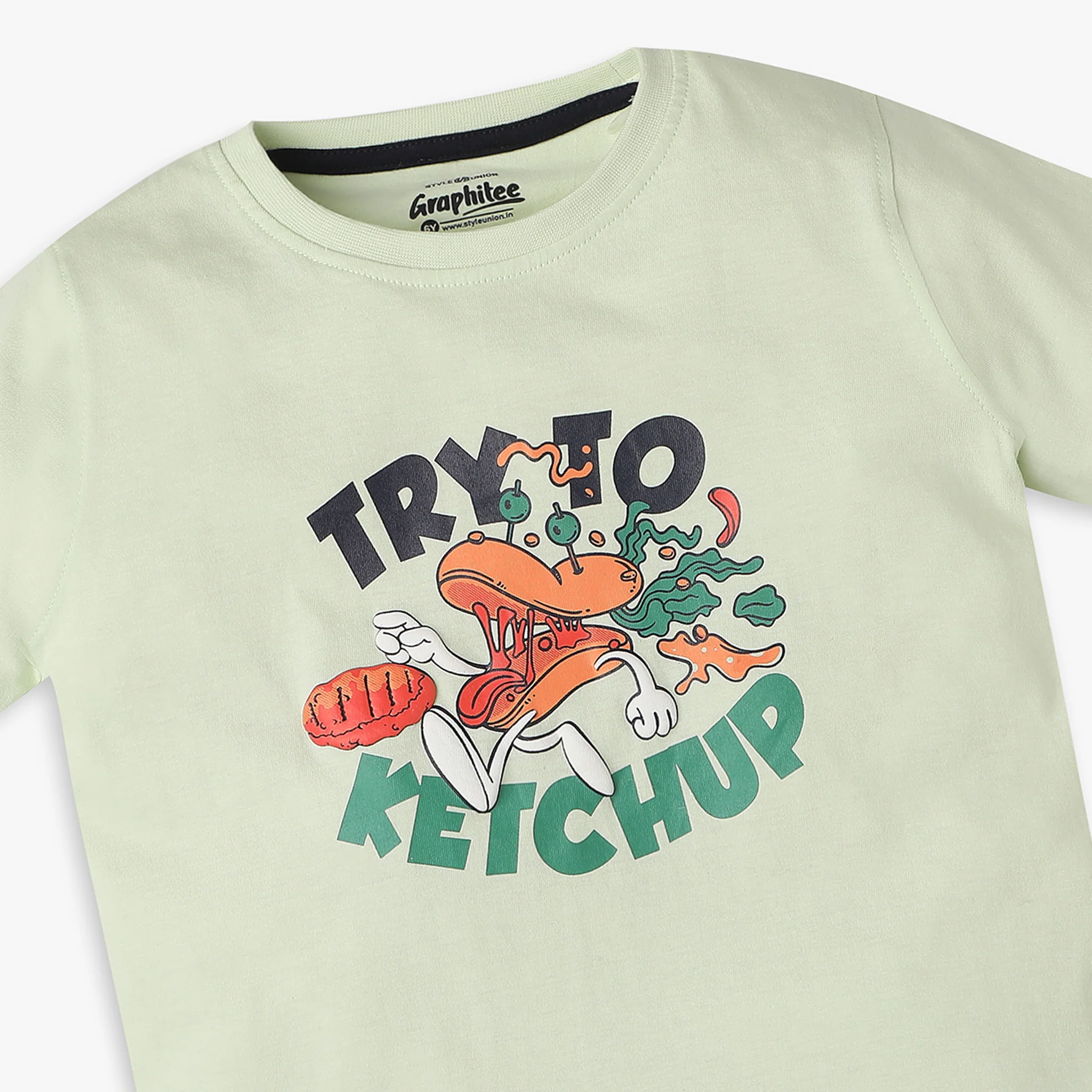 Boys Regular Fit Graphic T-Shirt - Image 3