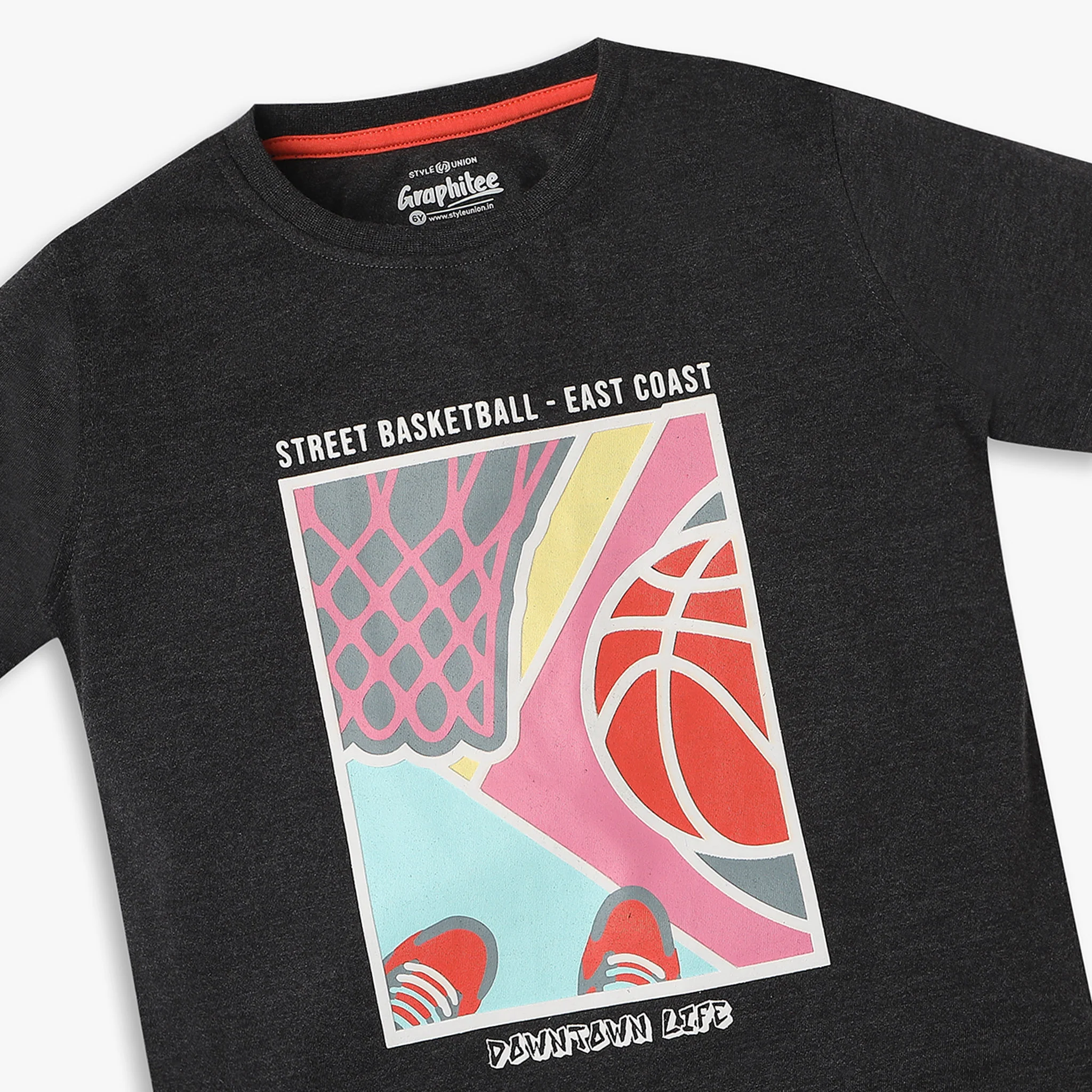 Boys Regular Fit Graphic T-Shirt - Image 3