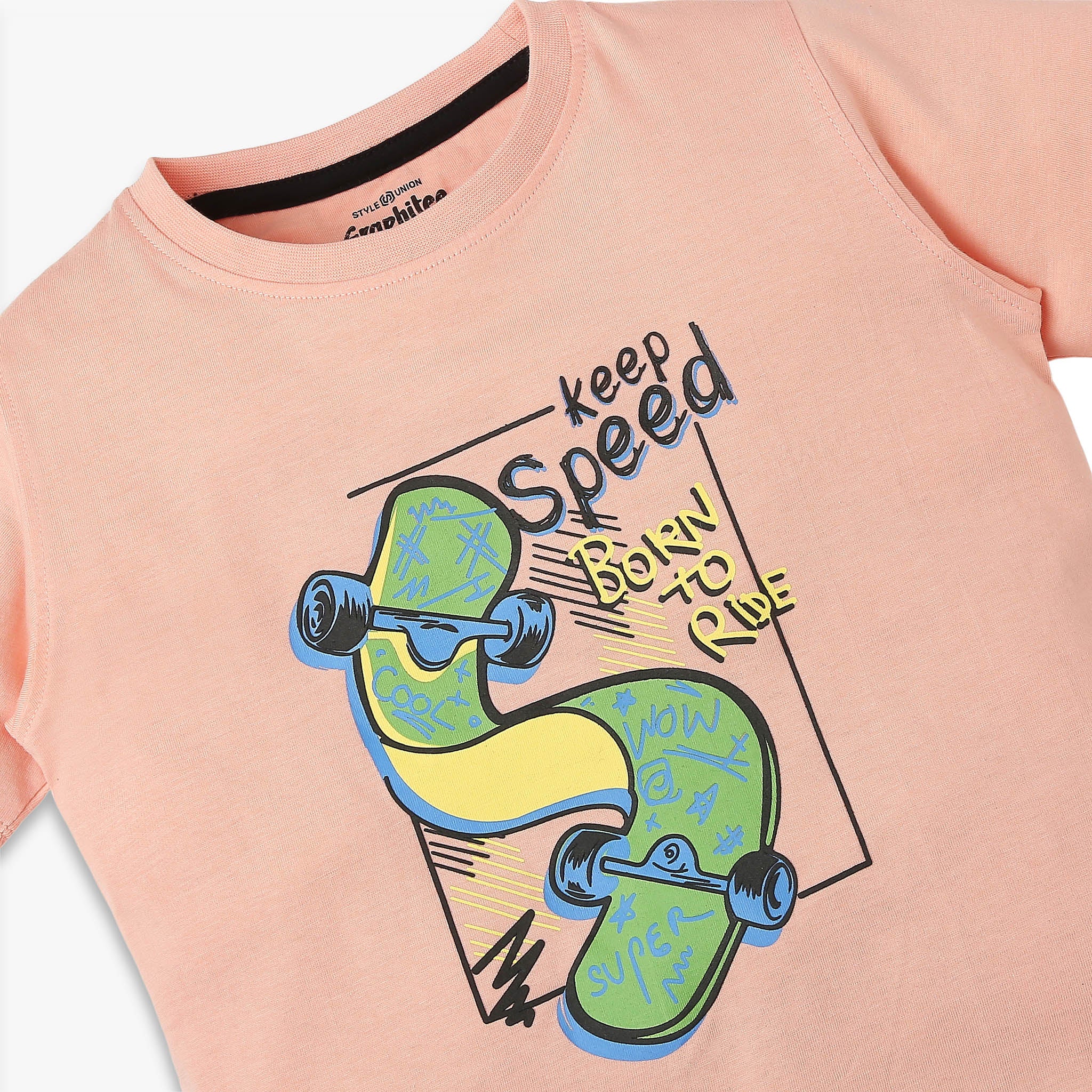 Boys Regular Fit Graphic T-Shirt - Image 3