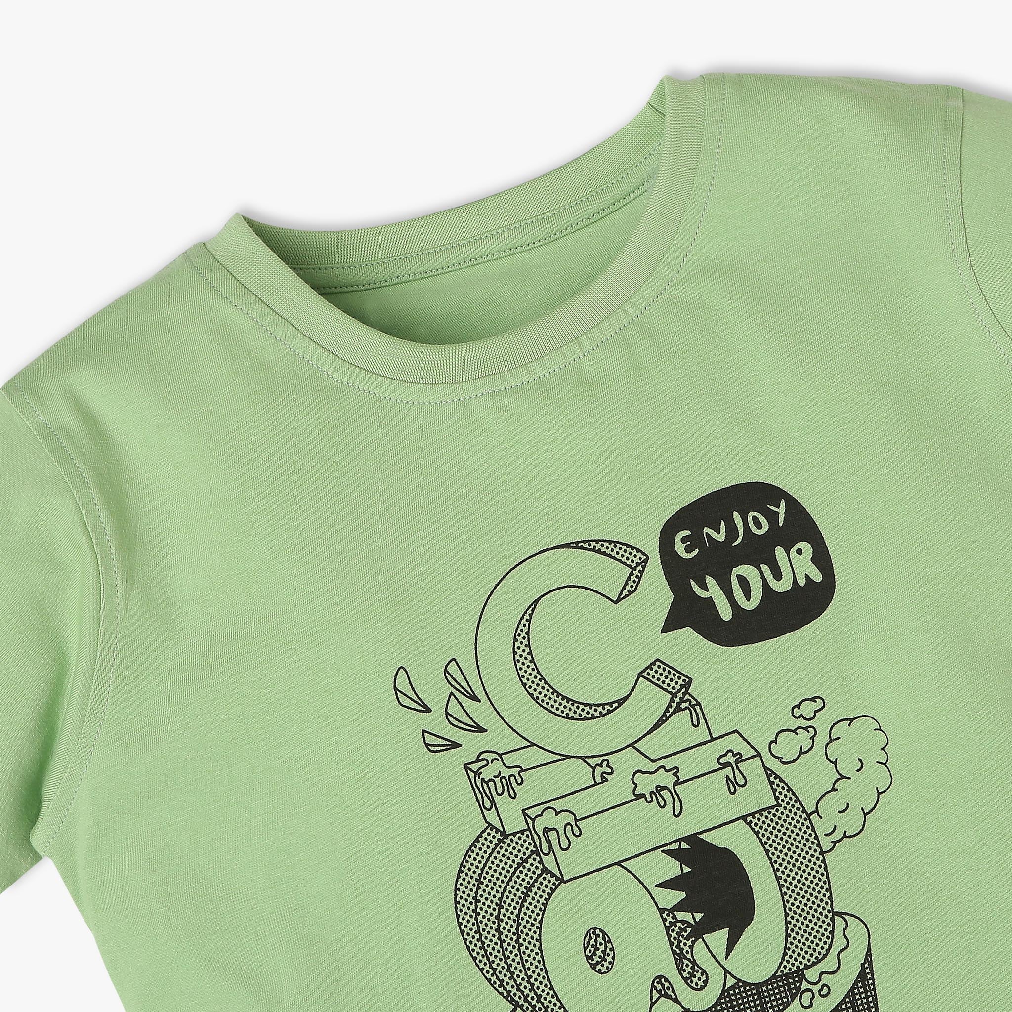 Boys Regular Fit Graphic T-Shirt - Image 3
