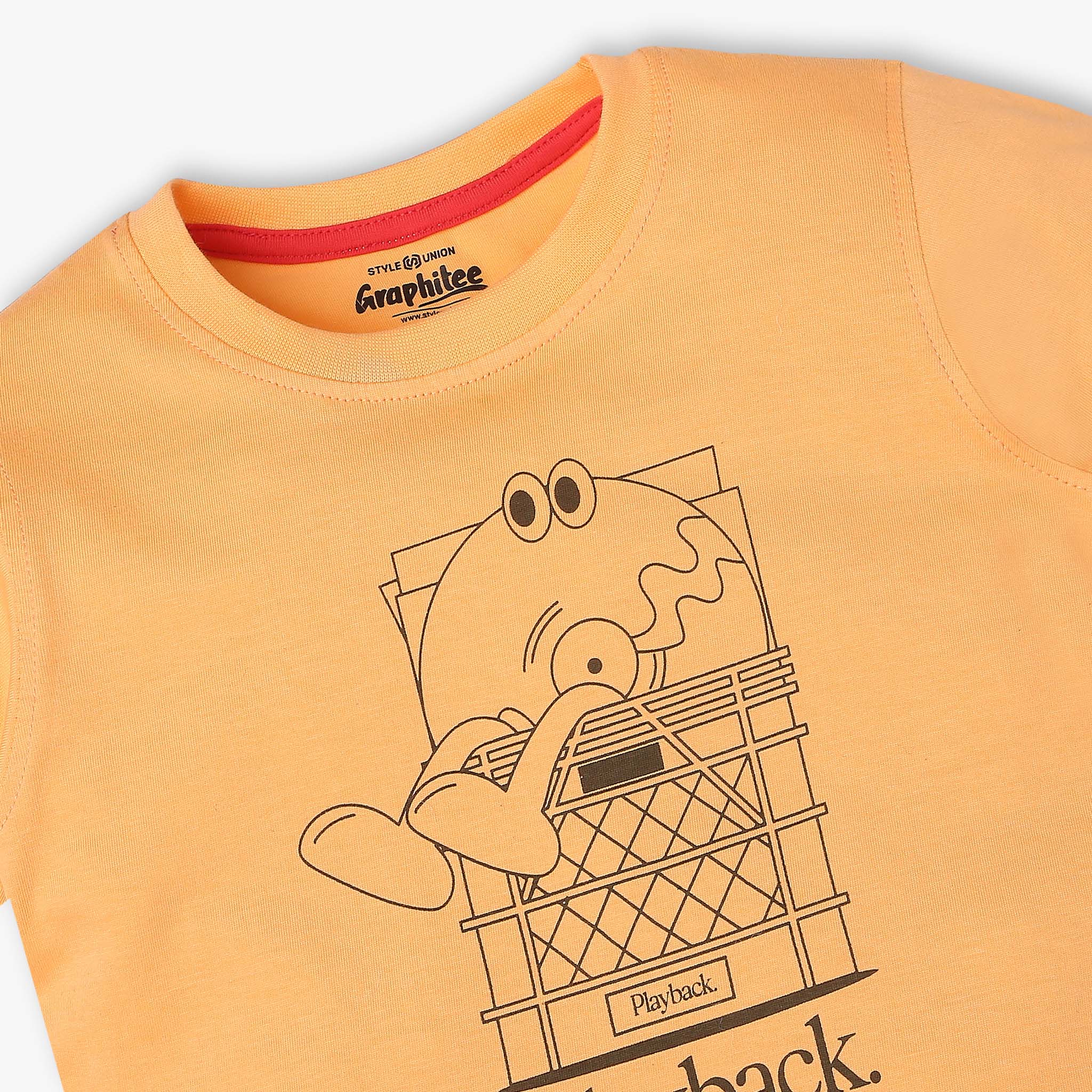 Boys Regular Fit Graphic T-Shirt - Image 3