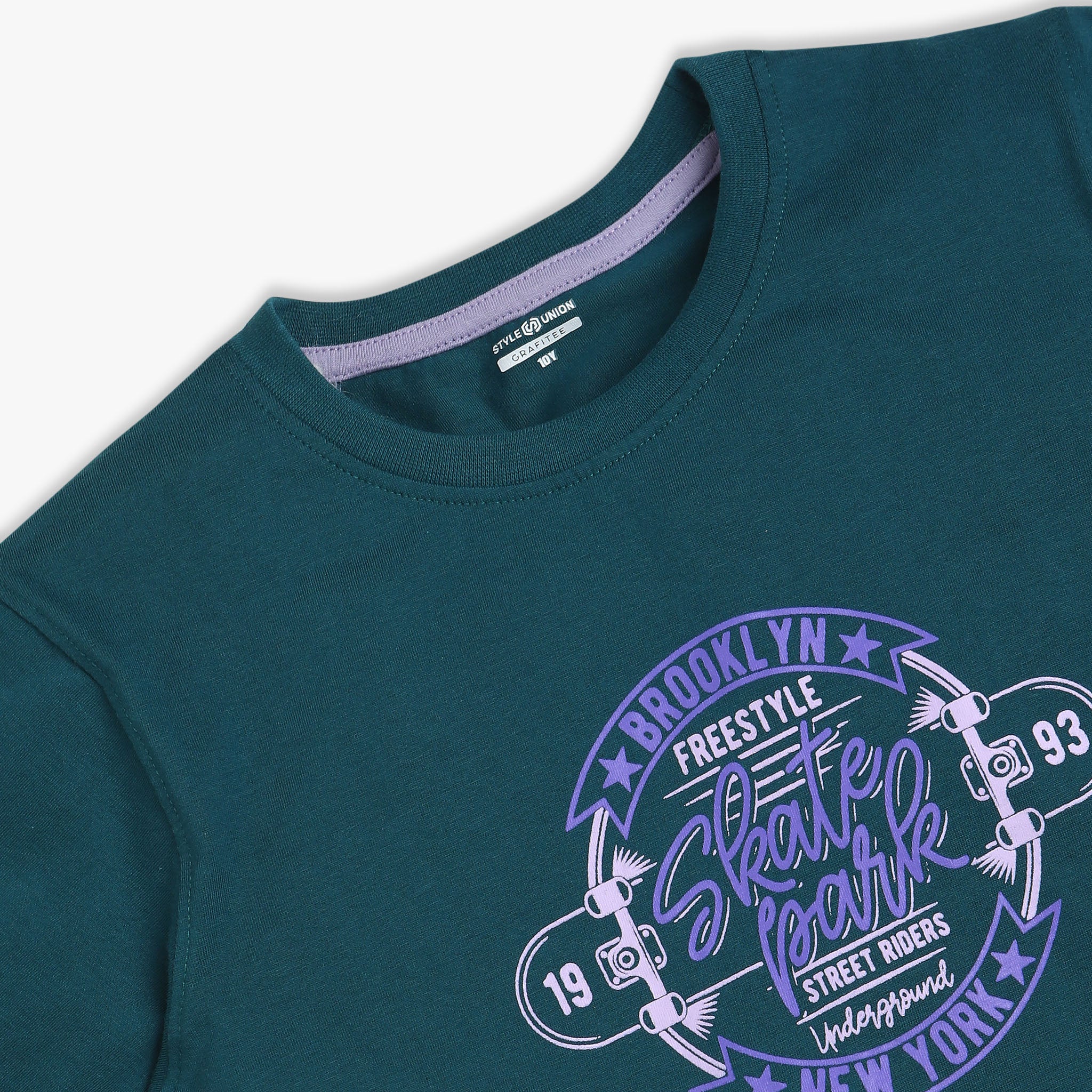 Boy's Regular Fit Graphic T-Shirt - Image 3