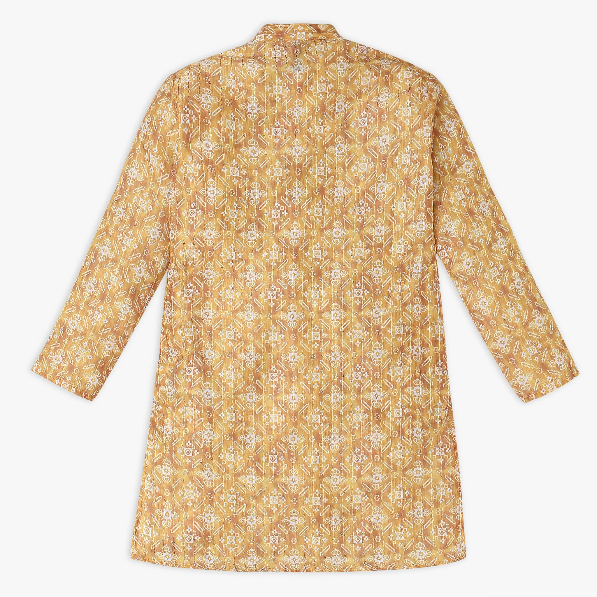 Boys Regular Fit Printed Kurta With Pant Set - Image 3