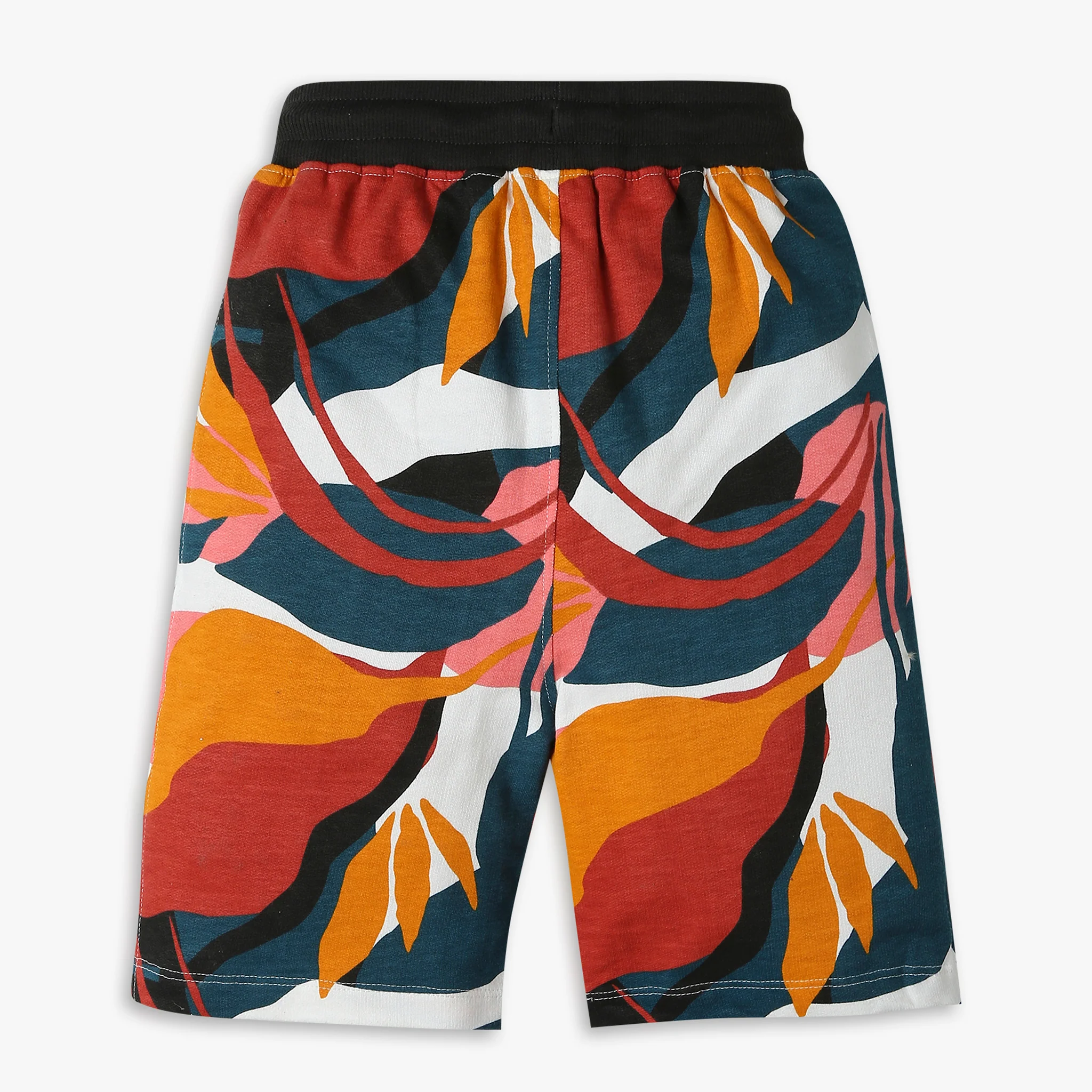 Boys Regular Fit Printed Mid Rise Shorts - Image 2