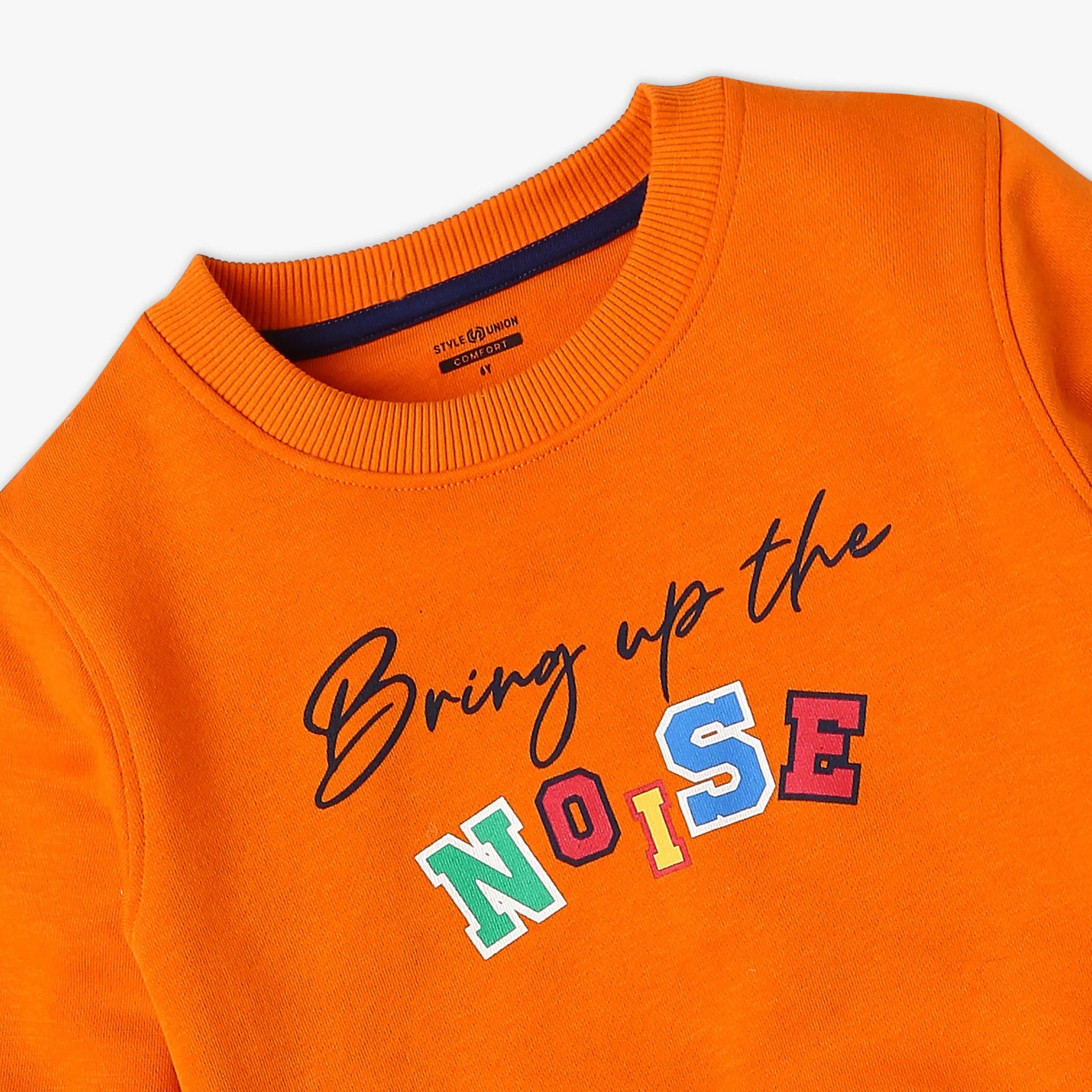 Boy's Regular Fit Printed Sweat Tee - Image 3