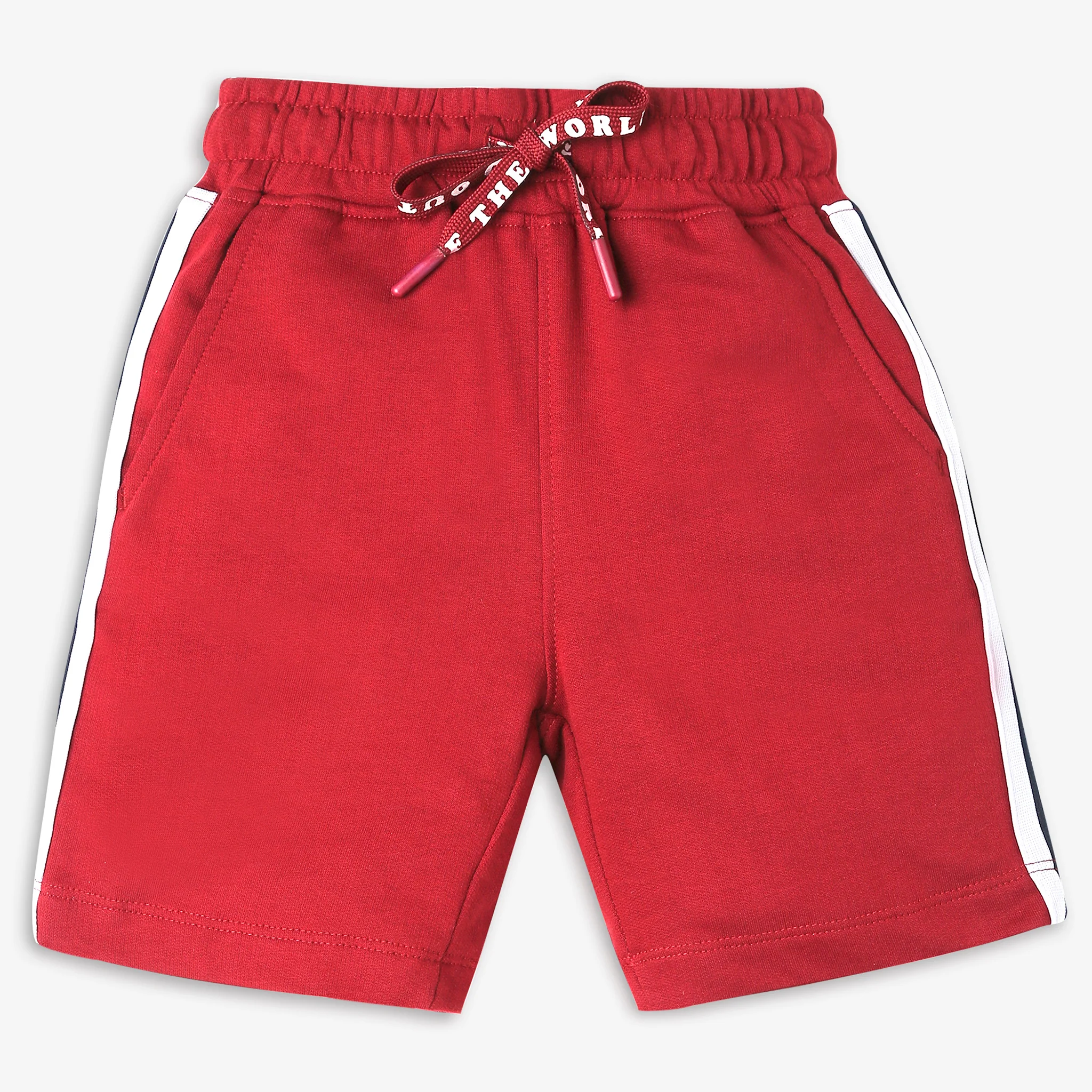 Boys Regular Fit Solid Mid Rise Shorts - Image 4