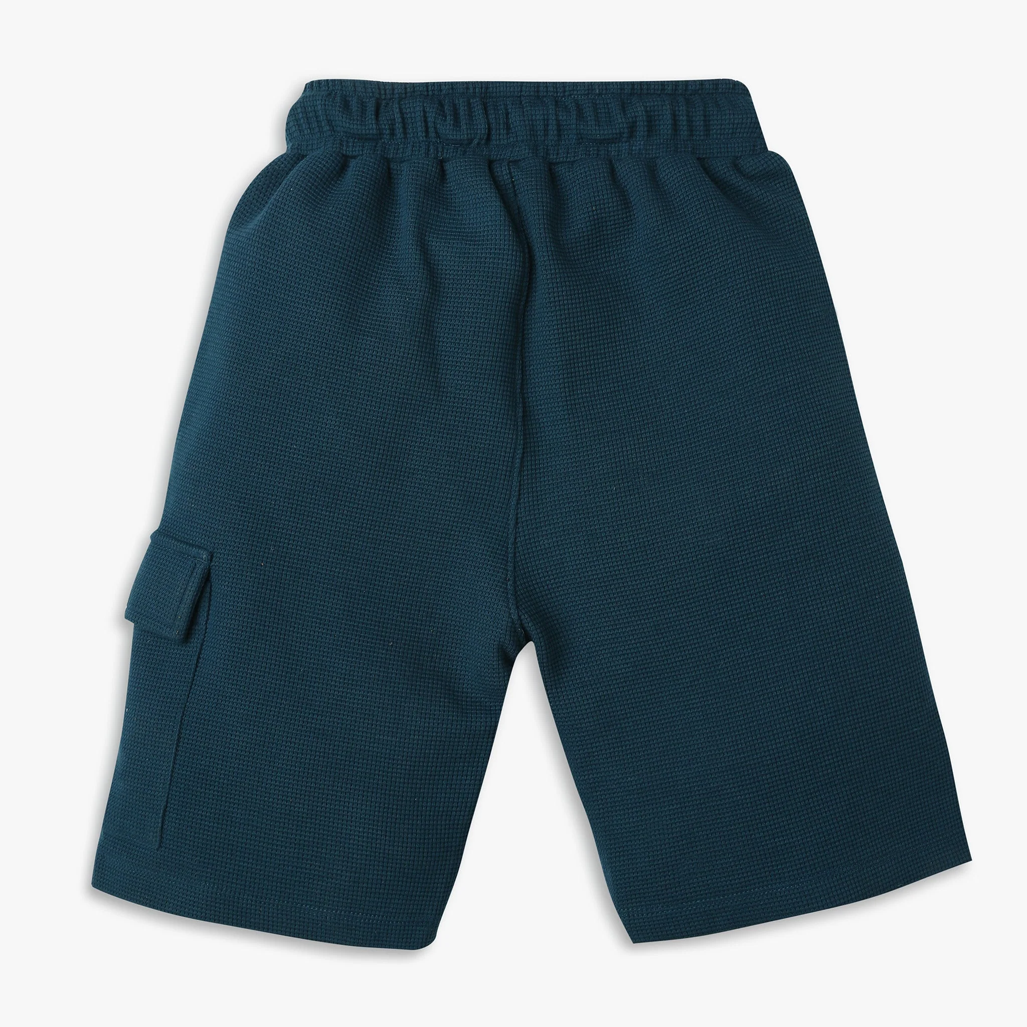 Boys Regular Fit Solid Mid Rise Shorts - Image 2