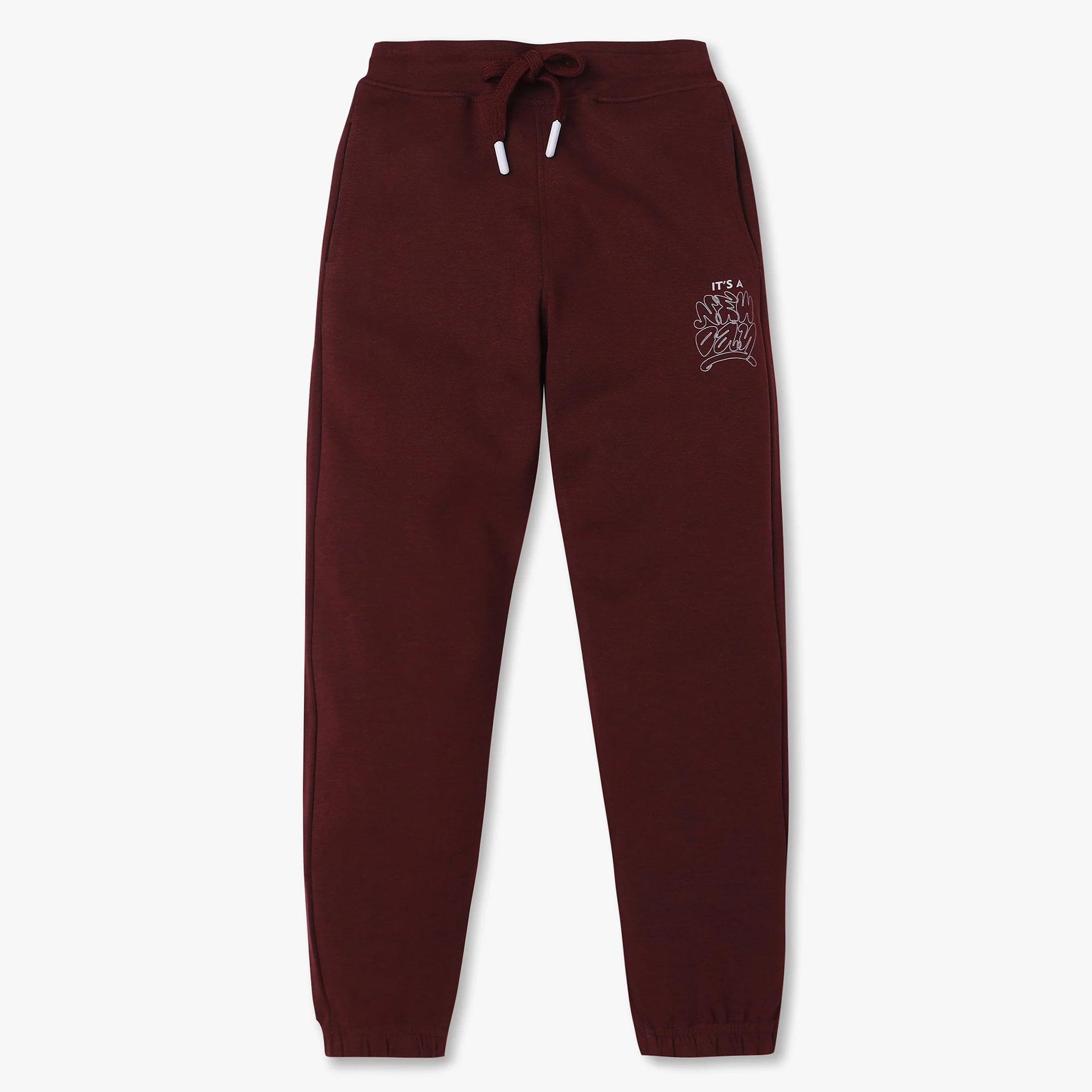 Boys Full Length Core Tracks Solid Trackpants - Image 7