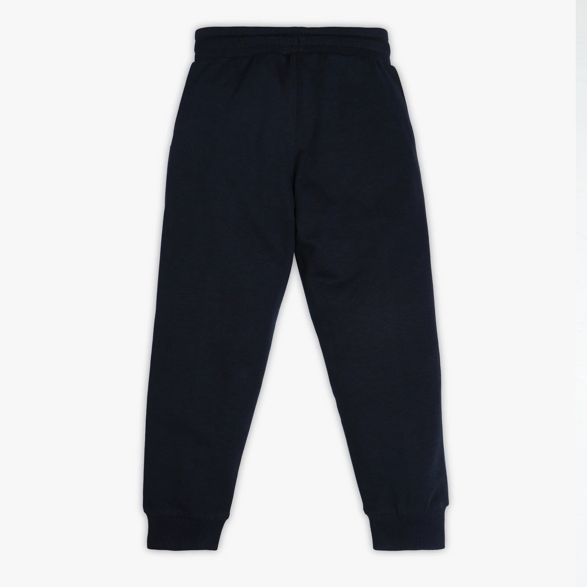 Boys Regular Fit Solid Mid Rise Trackpants - Image 5