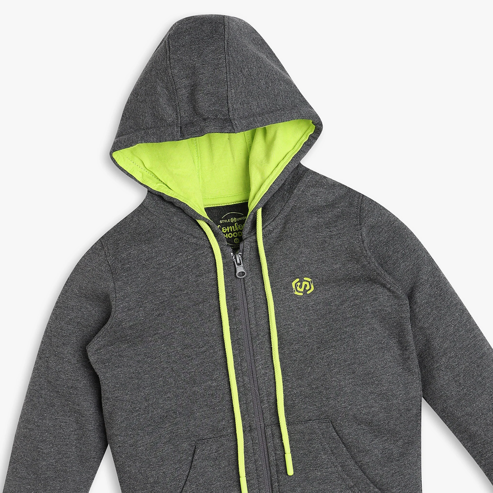 Boys Regular Fit Solid Sweat Tee - Image 3