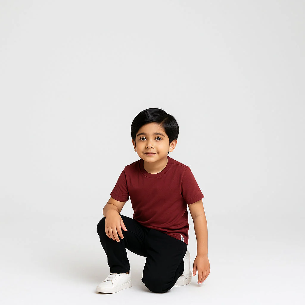 Boys Cotton Crew Neck T-Shirt - Image 23