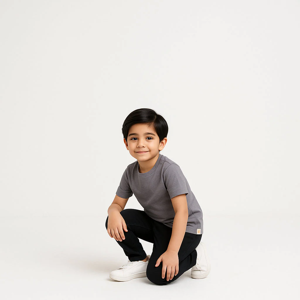 Boys Cotton Crew Neck T-Shirt - Image 30