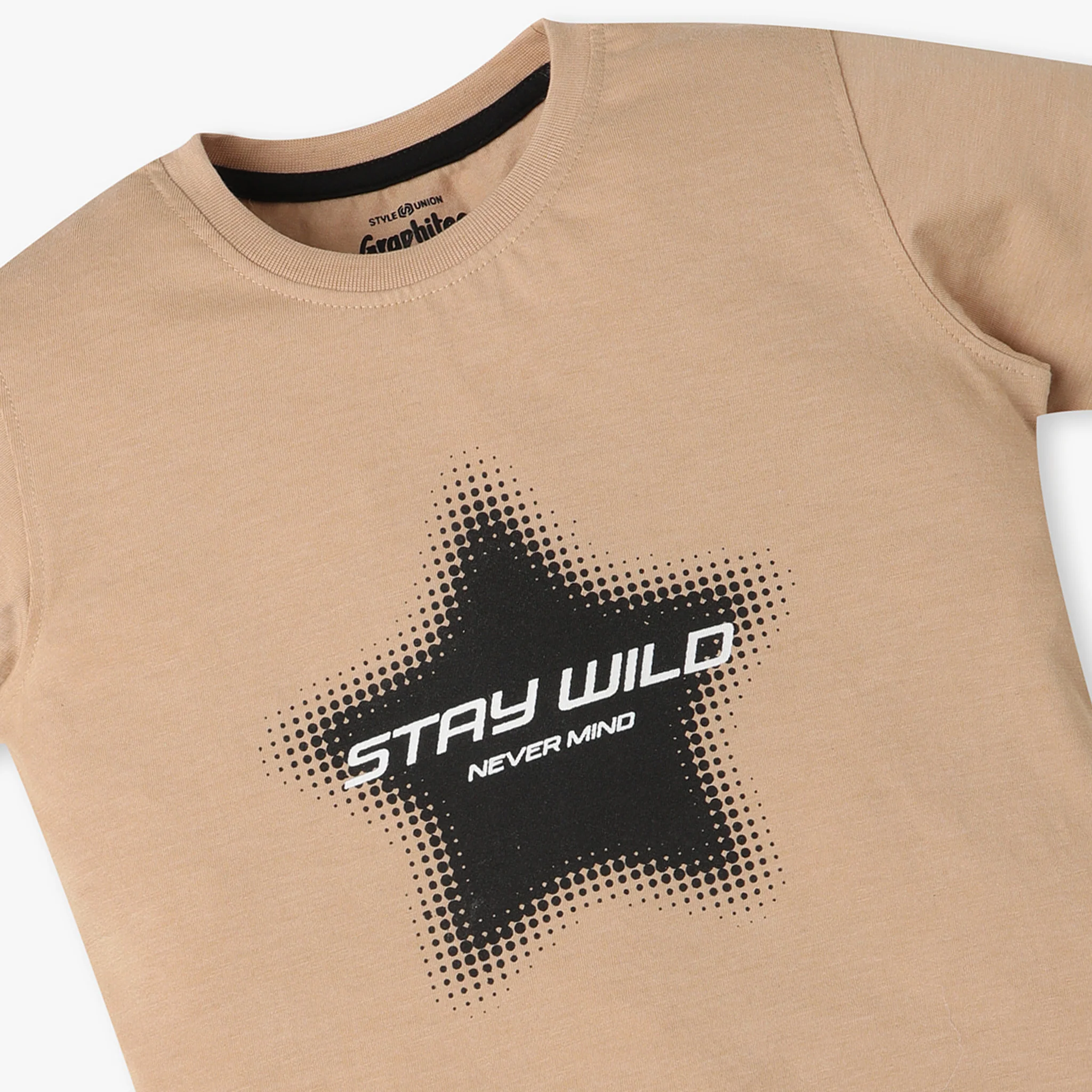 Boys Cotton Crew Neck T-Shirt - Image 6