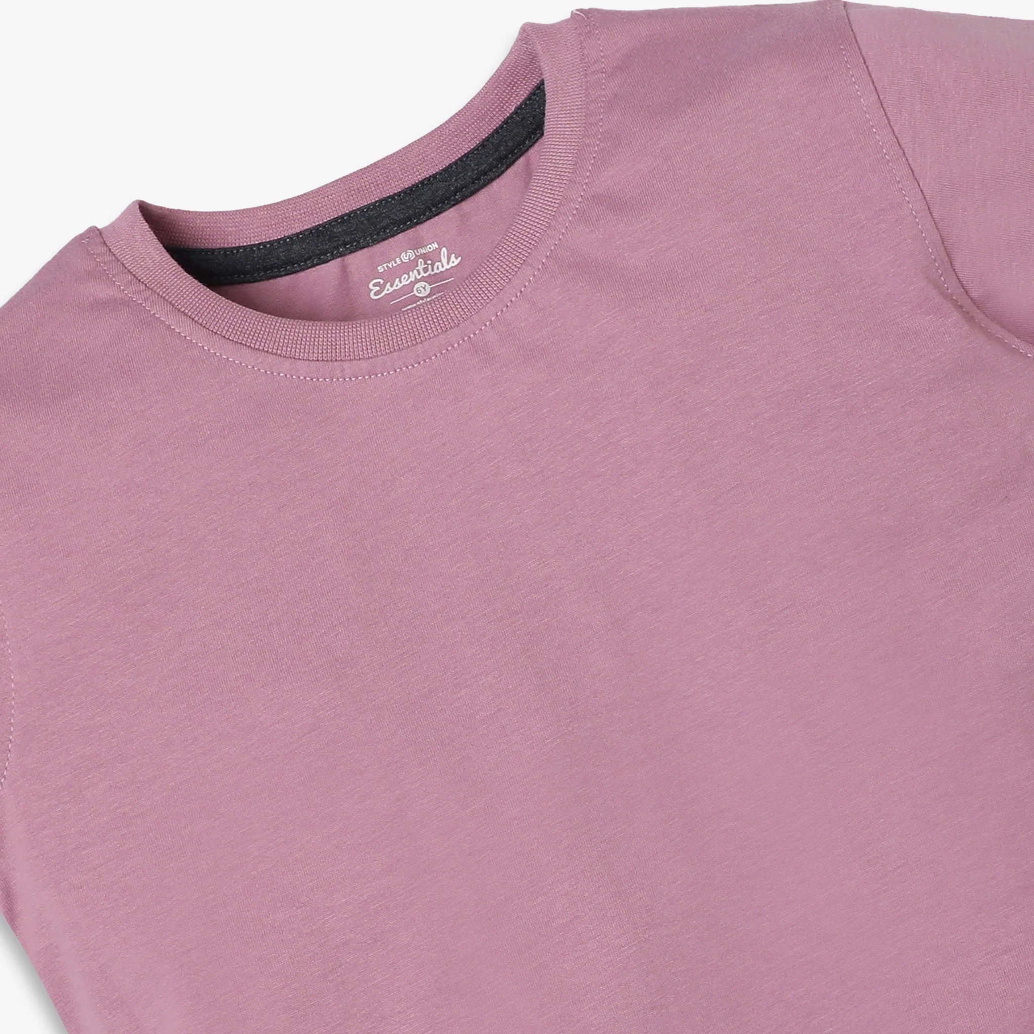 Boys Solid Crew Neck T-Shirt - Image 21