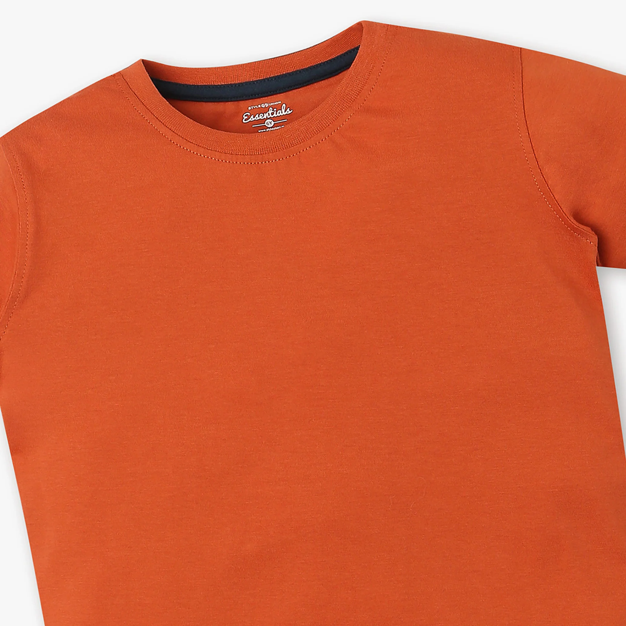 Boys Solid Crew Neck T-Shirt - Image 30