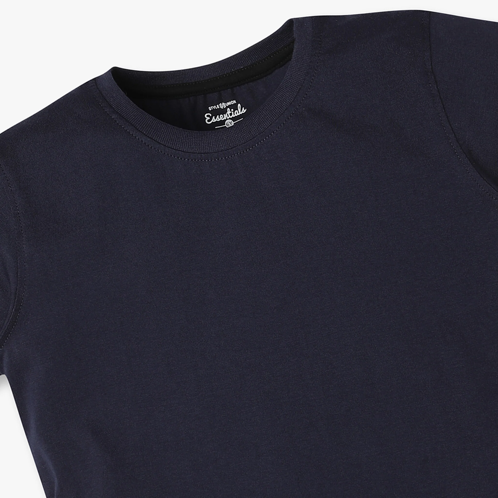Boys Solid Crew Neck T-Shirt - Image 36