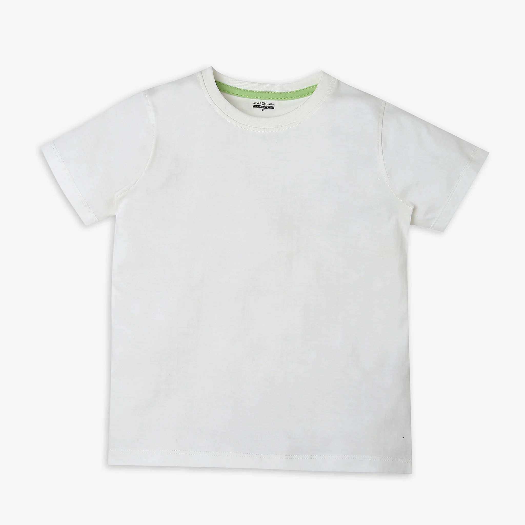 Boys Solid Crew Neck T-Shirt - Image 7