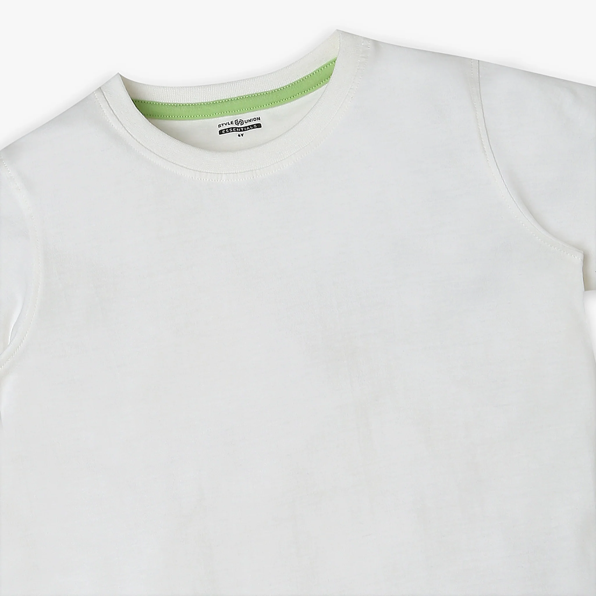 Boys Solid Crew Neck T-Shirt - Image 9