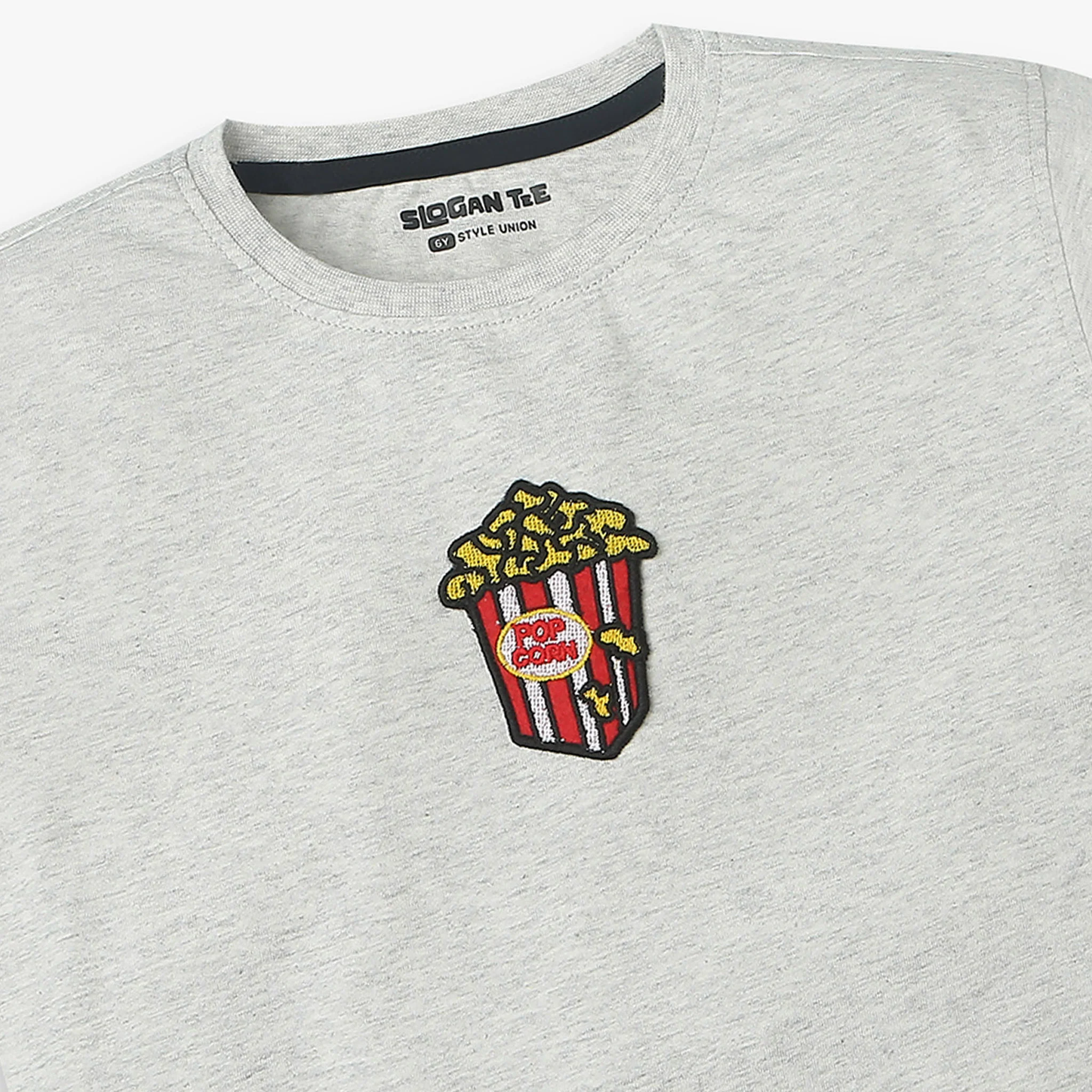 Boys Regular Fit Solid T-Shirt - Image 3
