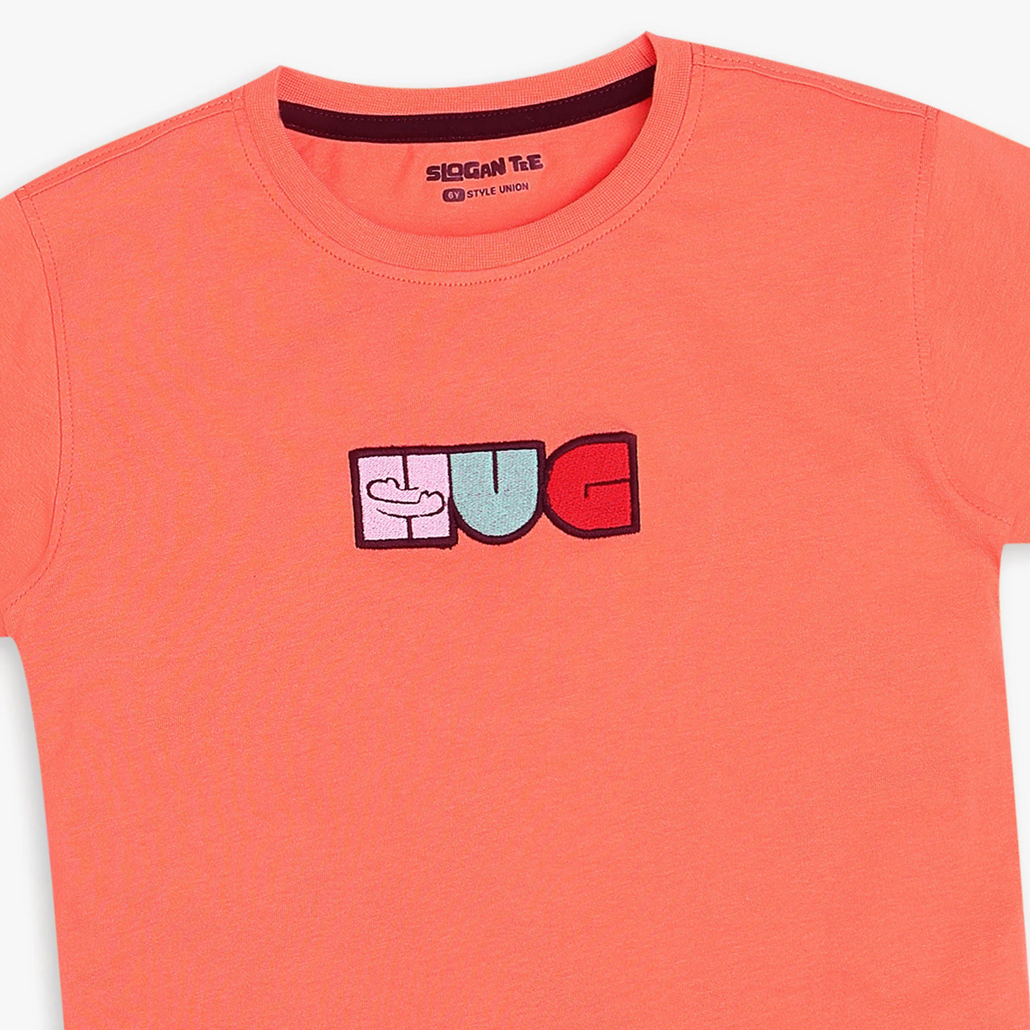 Boys Regular Fit Solid T-Shirt - Image 3