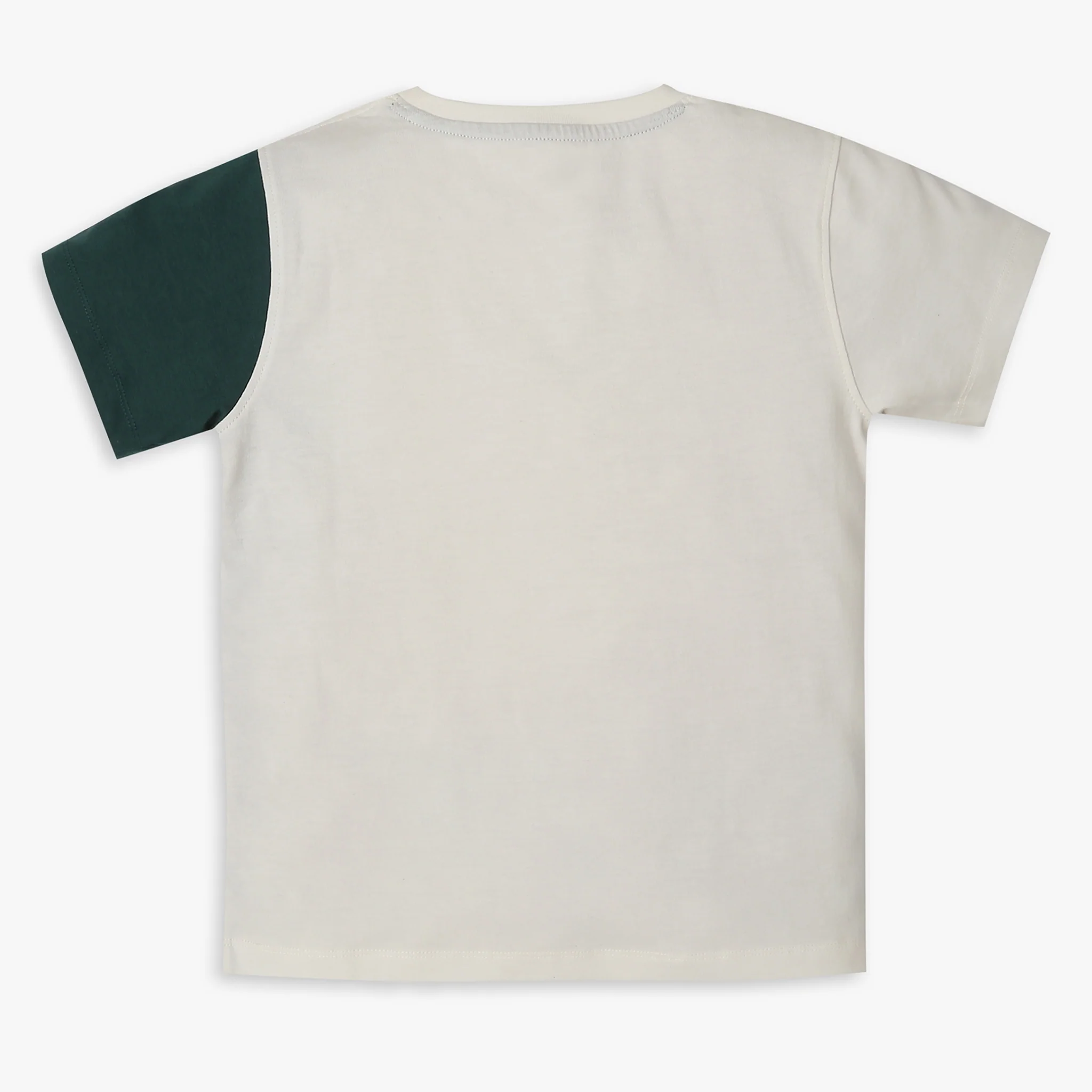 Boys Regular Fit Solid T-Shirt - Image 2
