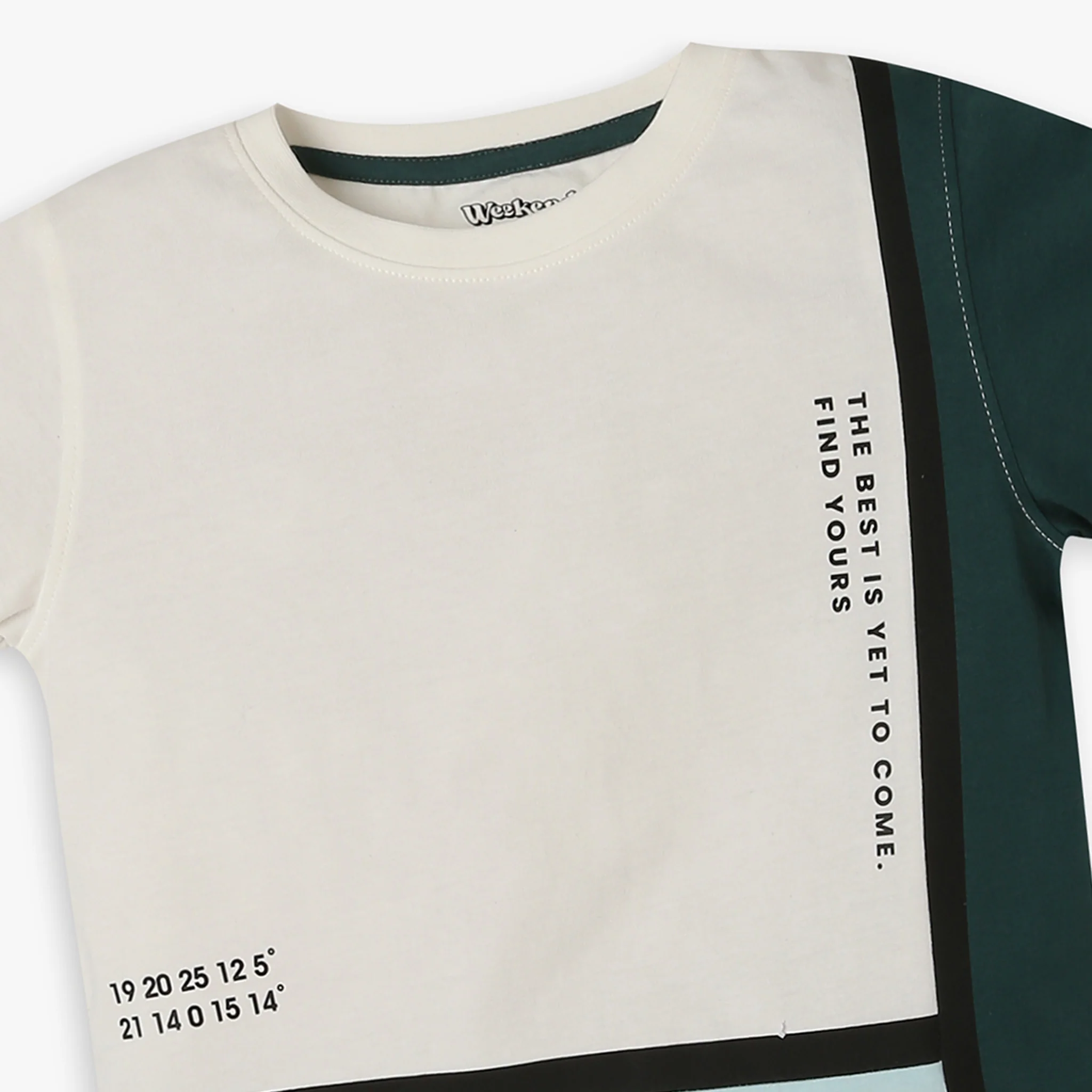 Boys Regular Fit Solid T-Shirt - Image 3