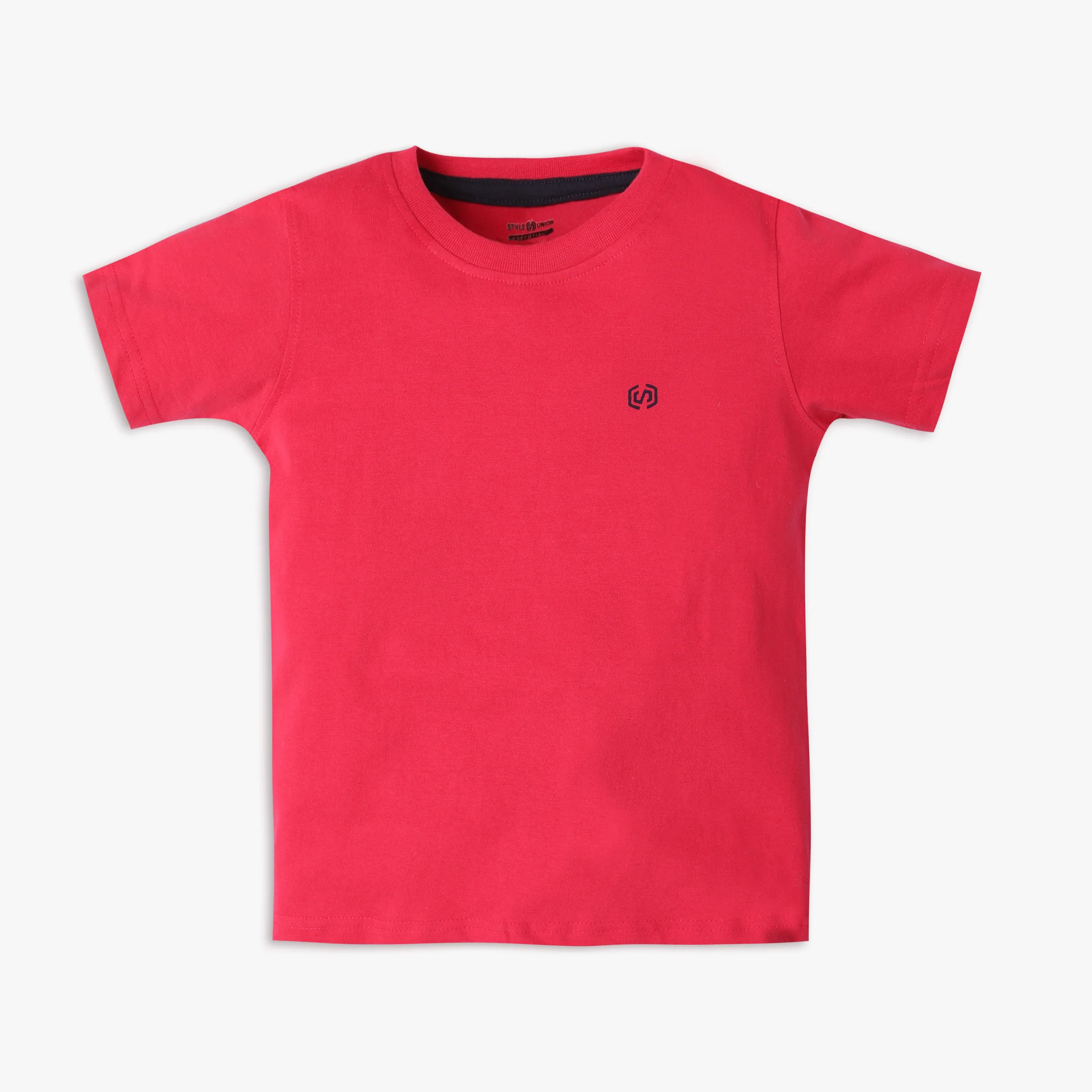 Boy's Regular Fit Solid T-Shirt - Image 37