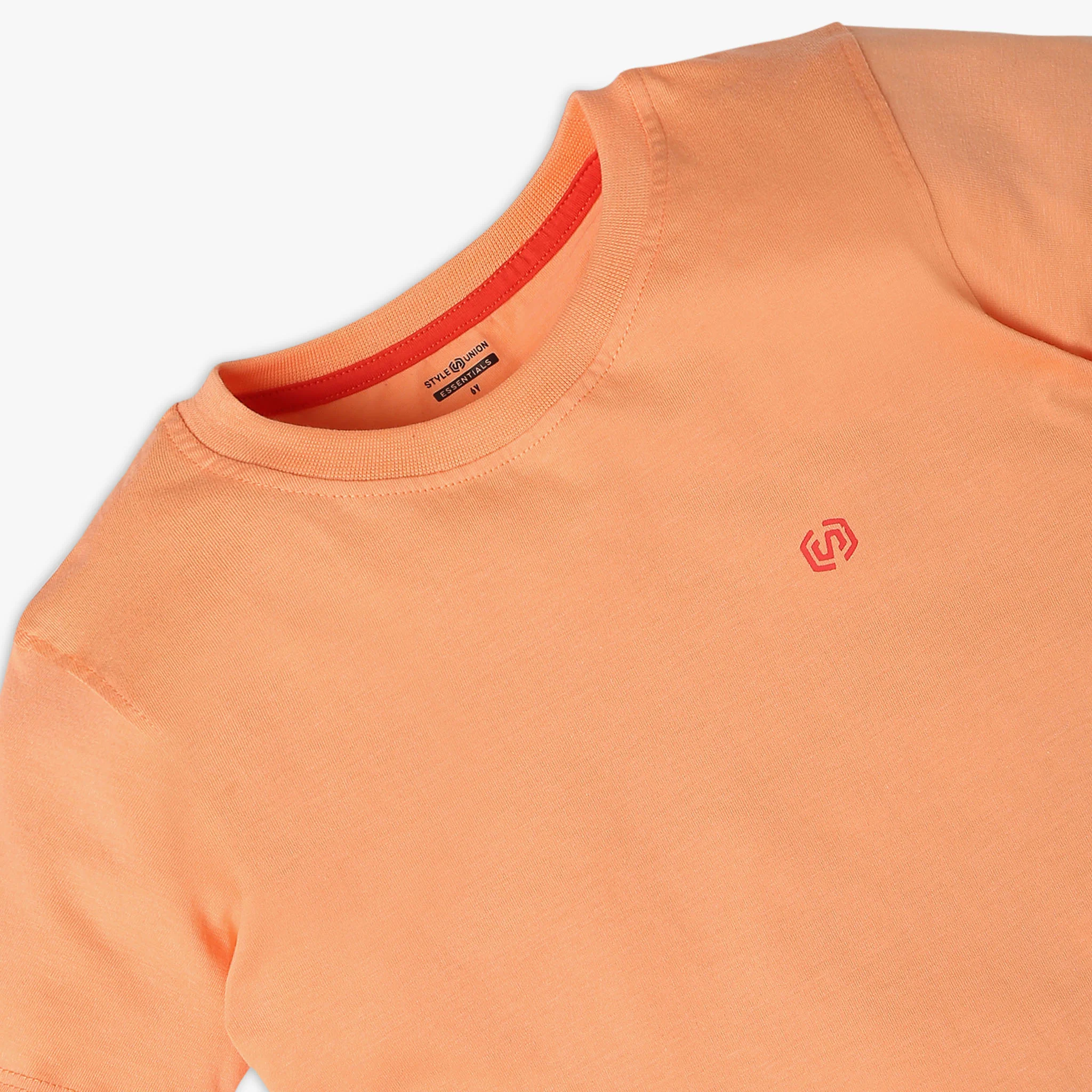 Boy's Regular Fit Solid T-Shirt - Image 52