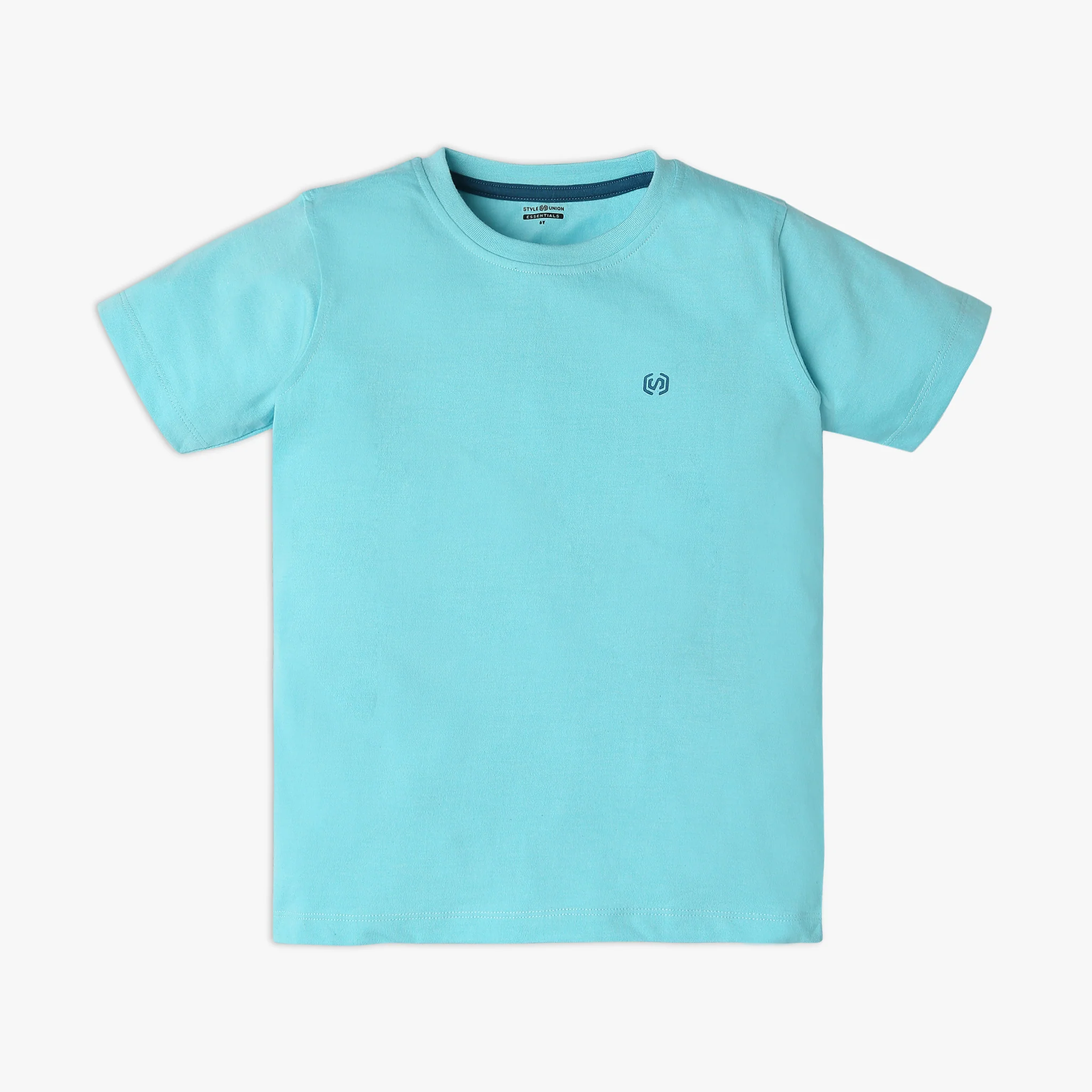 Boy's Regular Fit Solid T-Shirt - Image 58