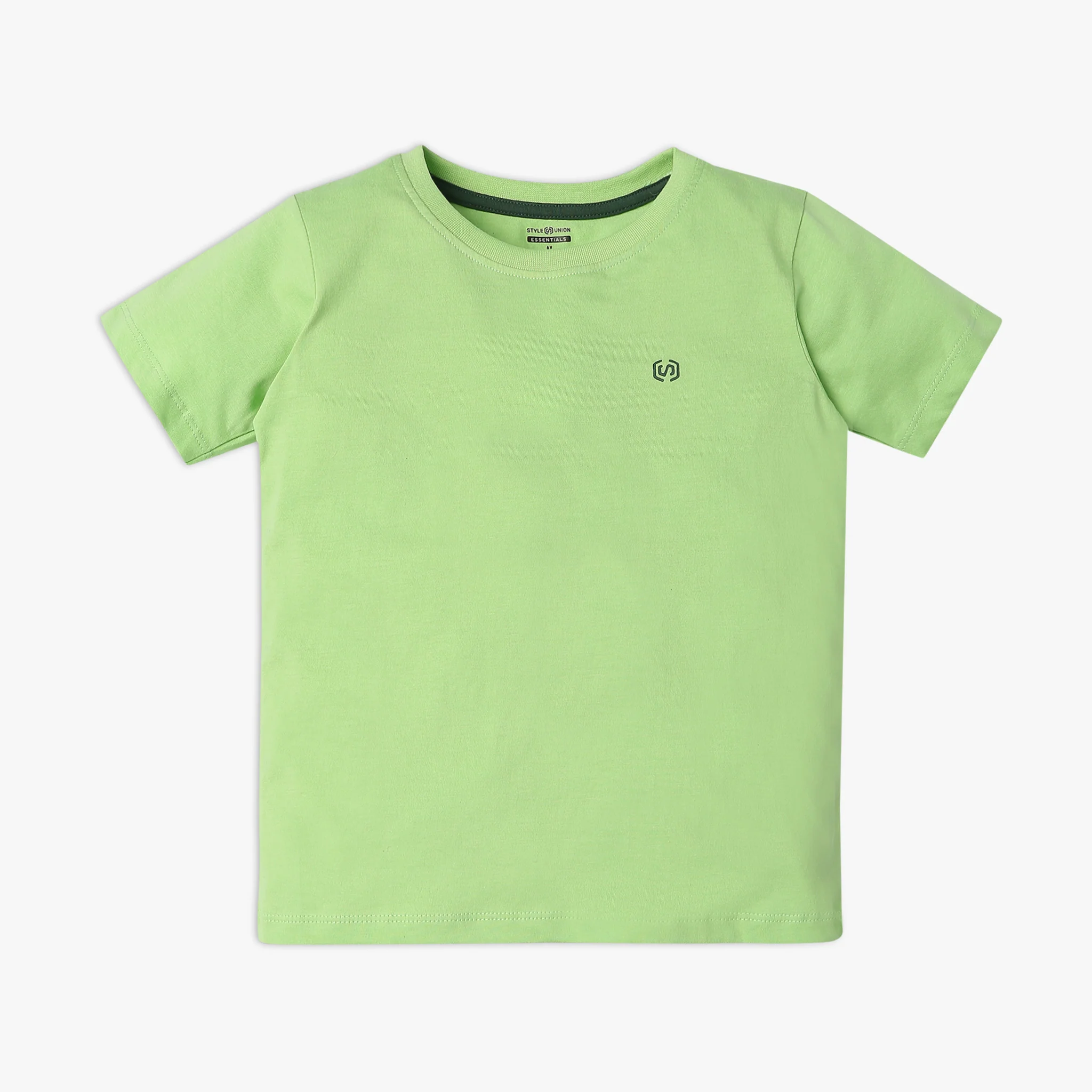 Boy's Regular Fit Solid T-Shirt - Image 61