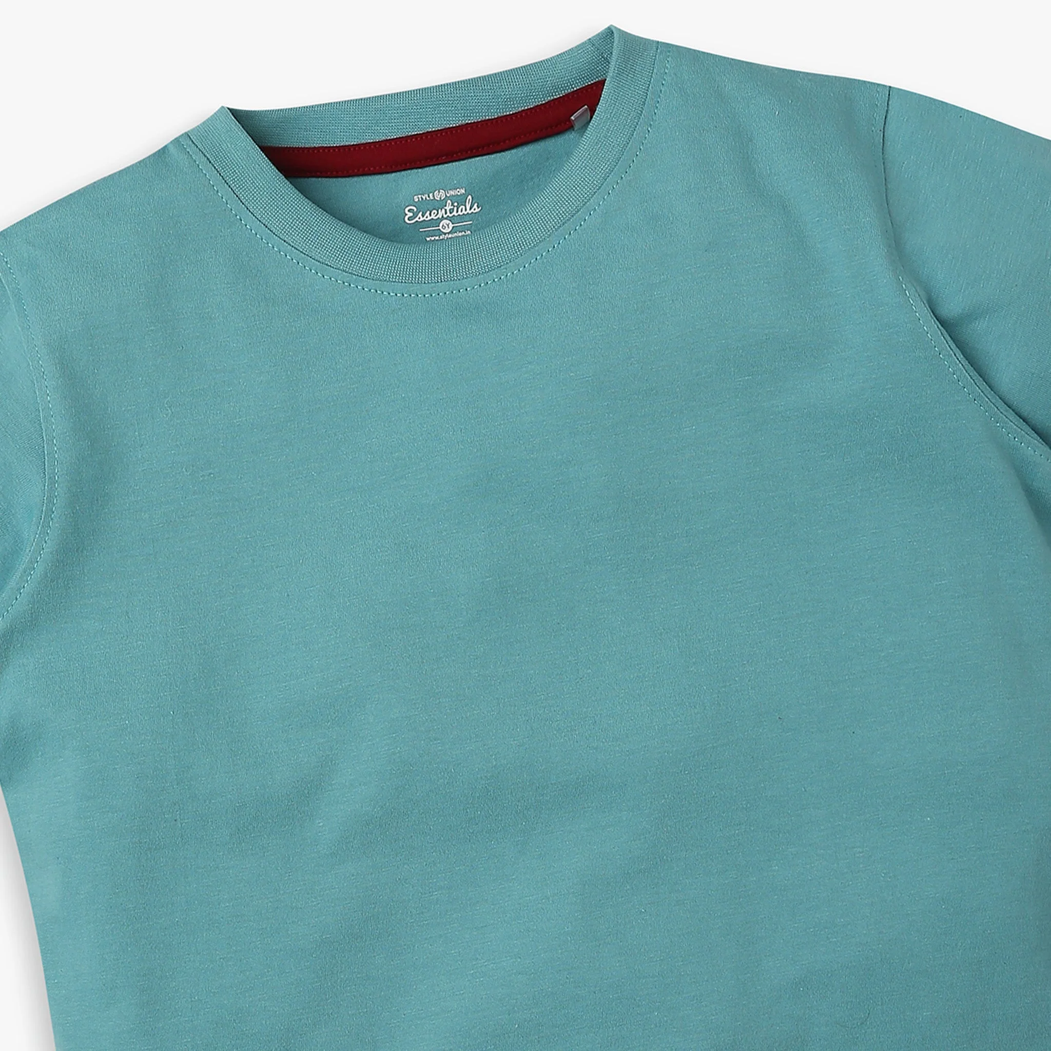 Boys Regular Fit Solid T-Shirt - Image 12