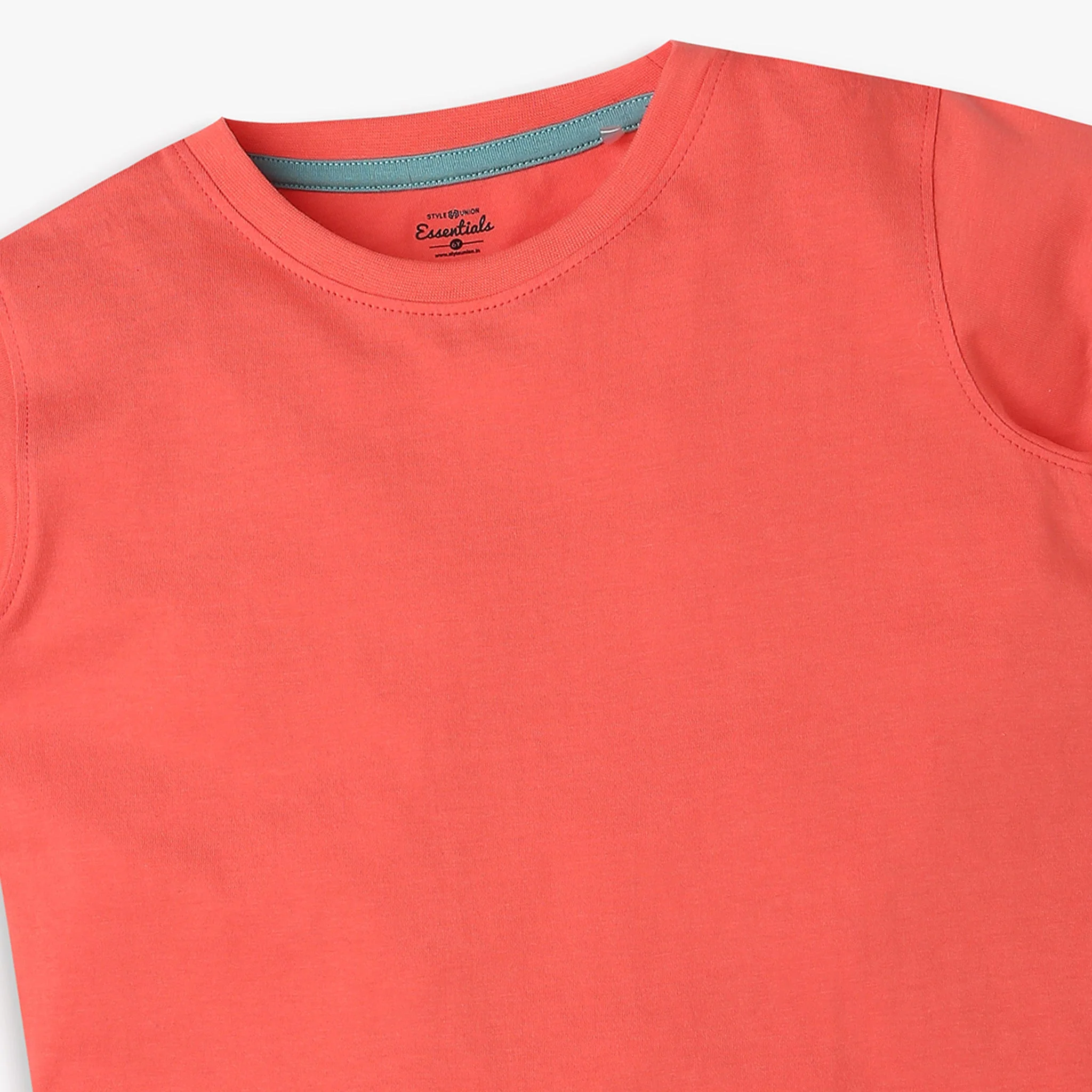 Boys Regular Fit Solid T-Shirt - Image 15