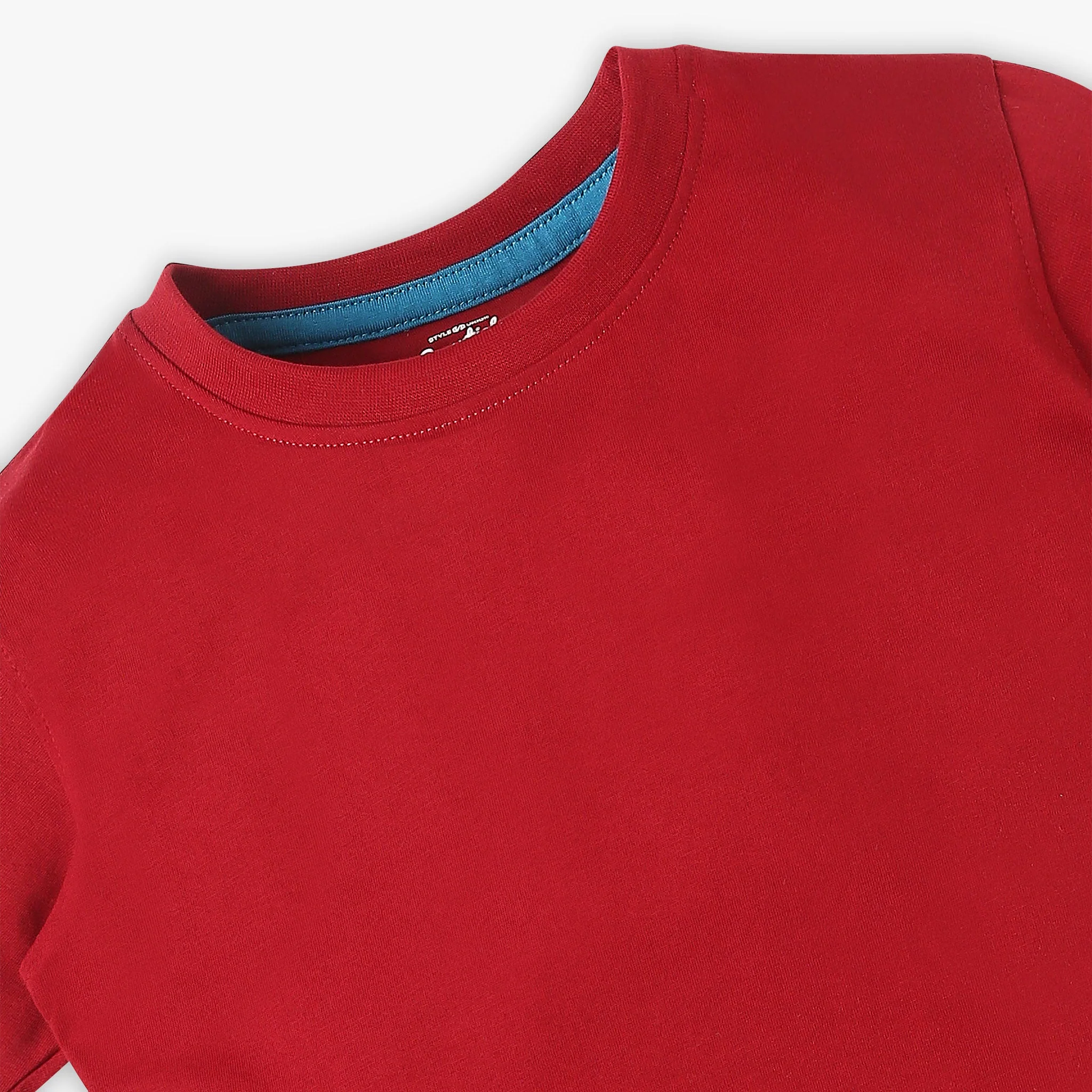 Boys Regular Fit Solid T-Shirt - Image 18