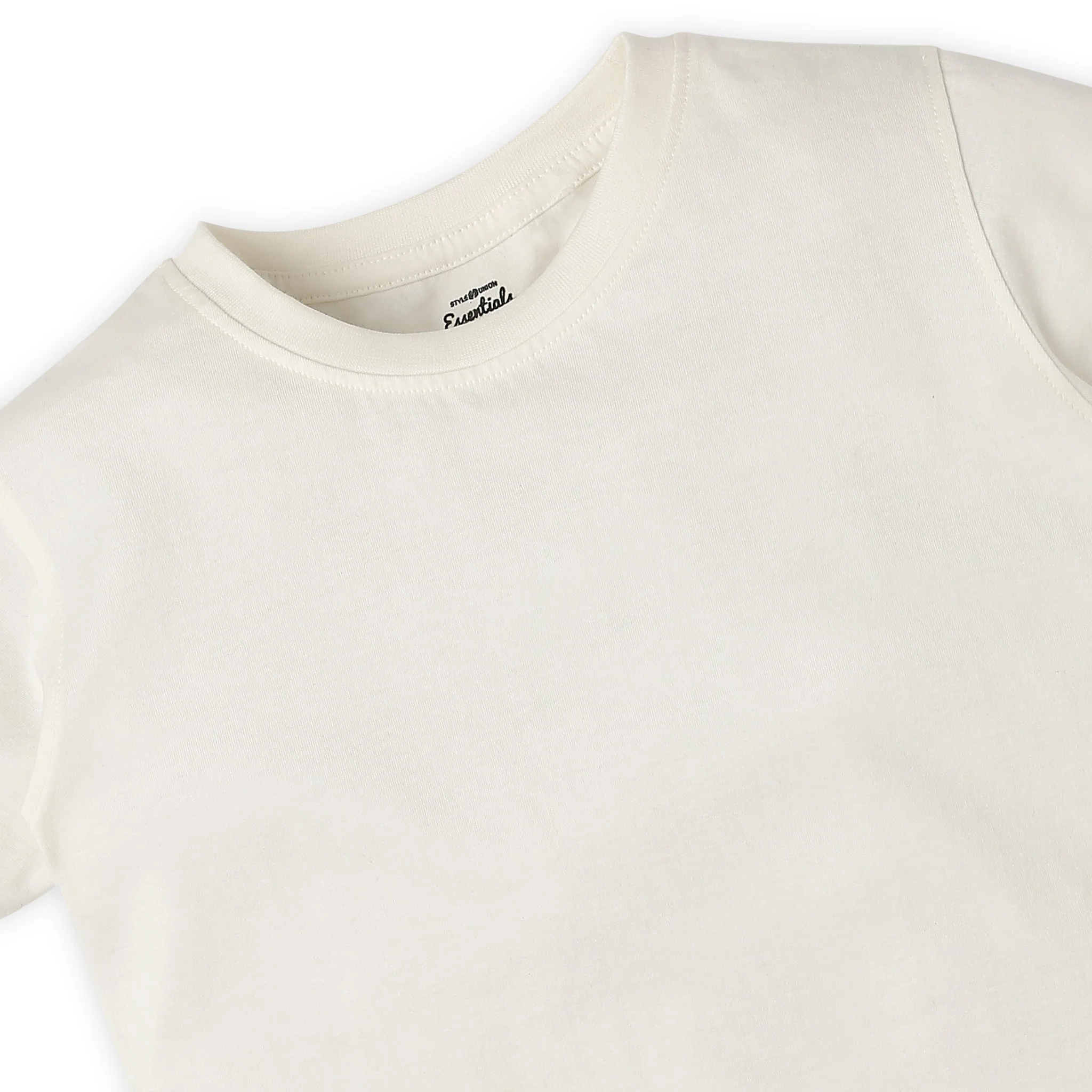 Boys Regular Fit Solid T-Shirt - Image 9