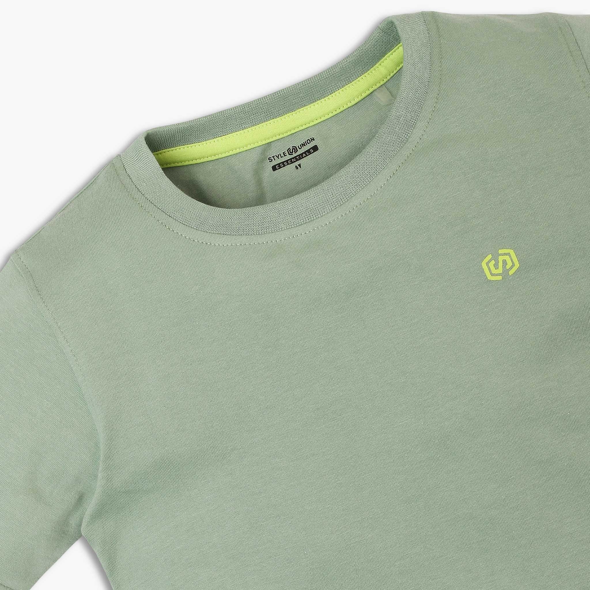 Boy's Regular Fit Solid T-Shirt - Image 24