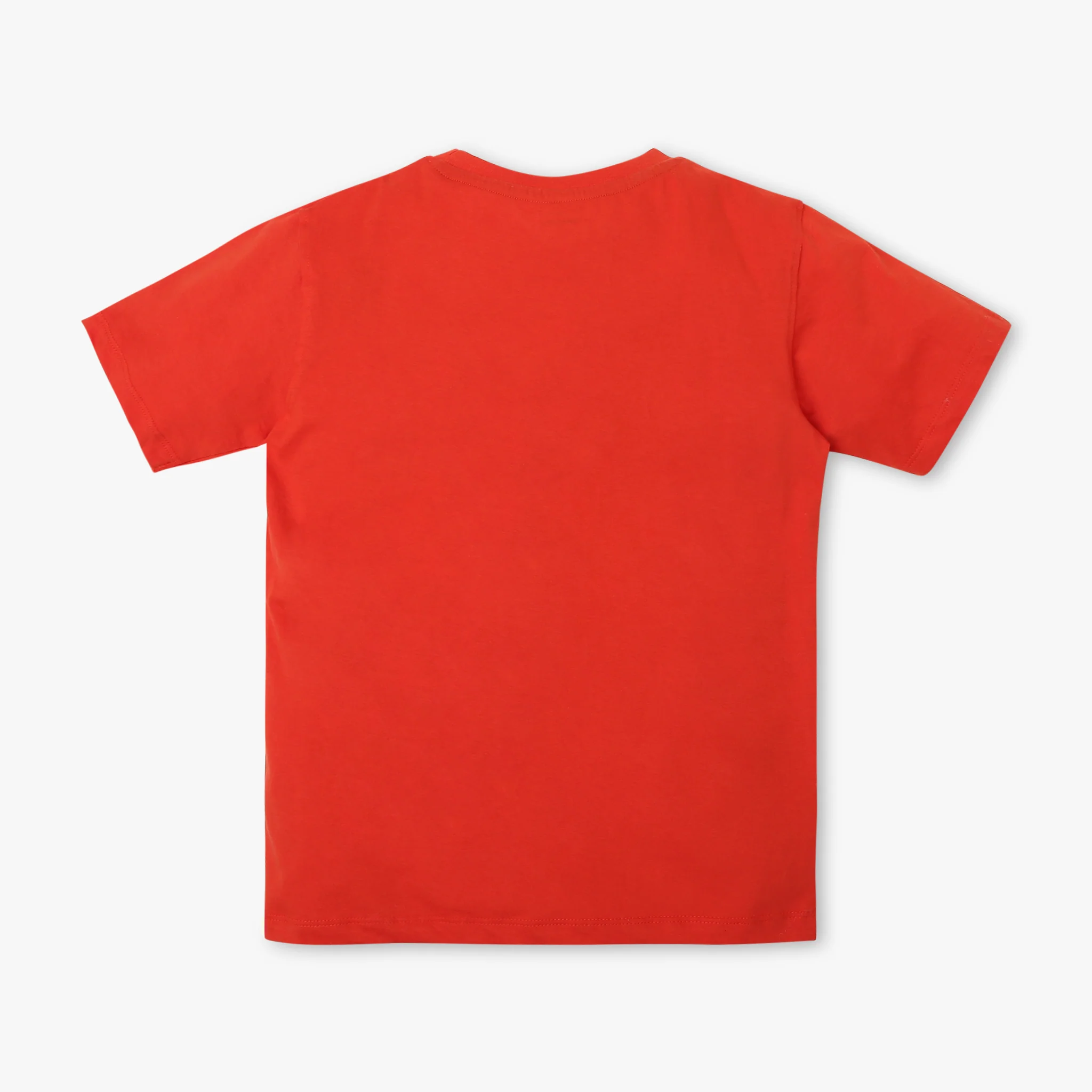 Boy's Regular Fit Solid T-Shirt - Image 5