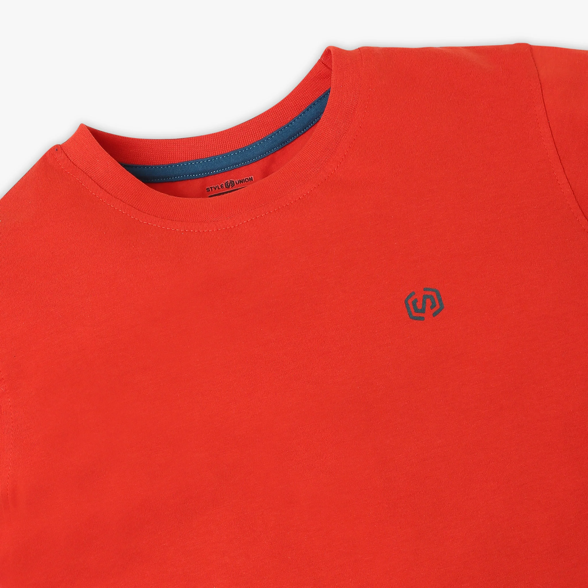 Boy's Regular Fit Solid T-Shirt - Image 6