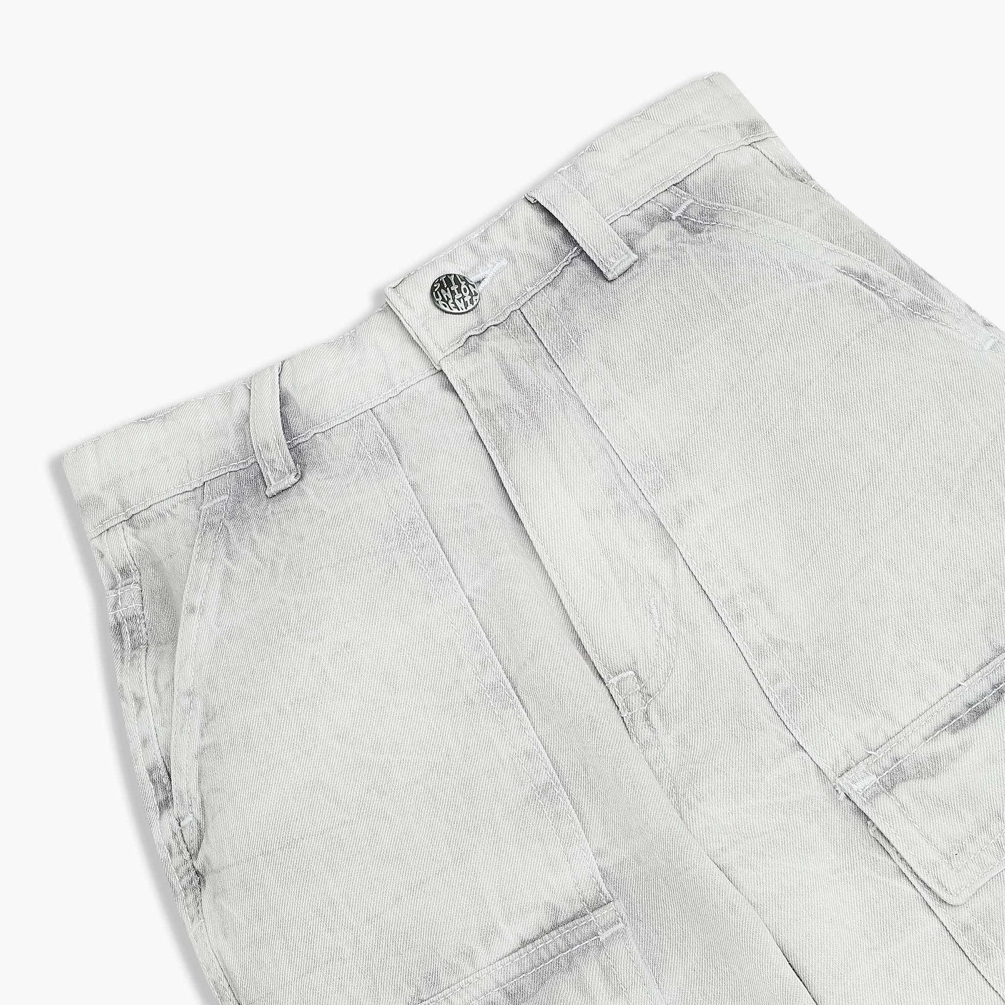 Boys Relaxed Fit Heavily Washed Jeans - Image 3