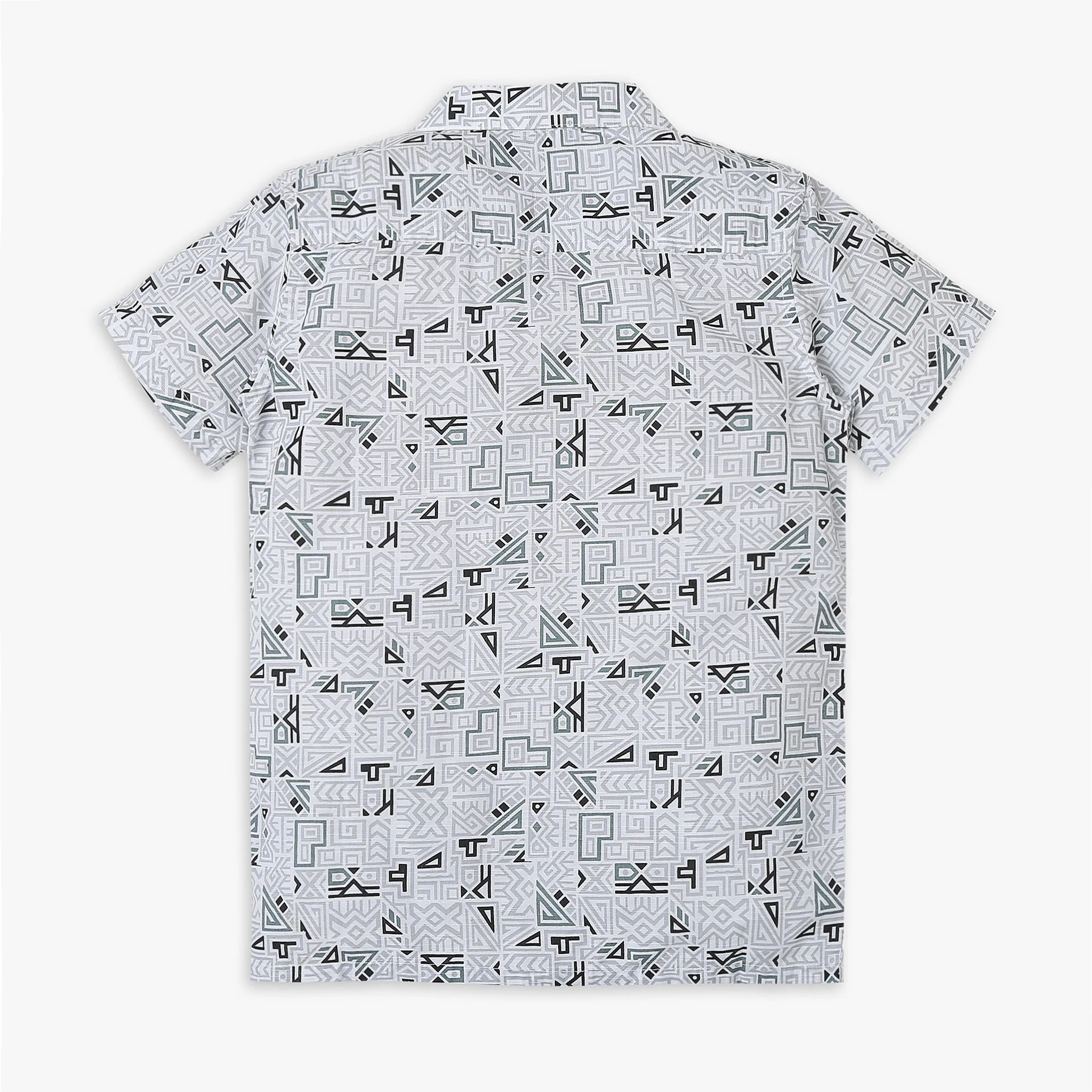 Boys Relaxed Fit Printed Shirt - Image 2