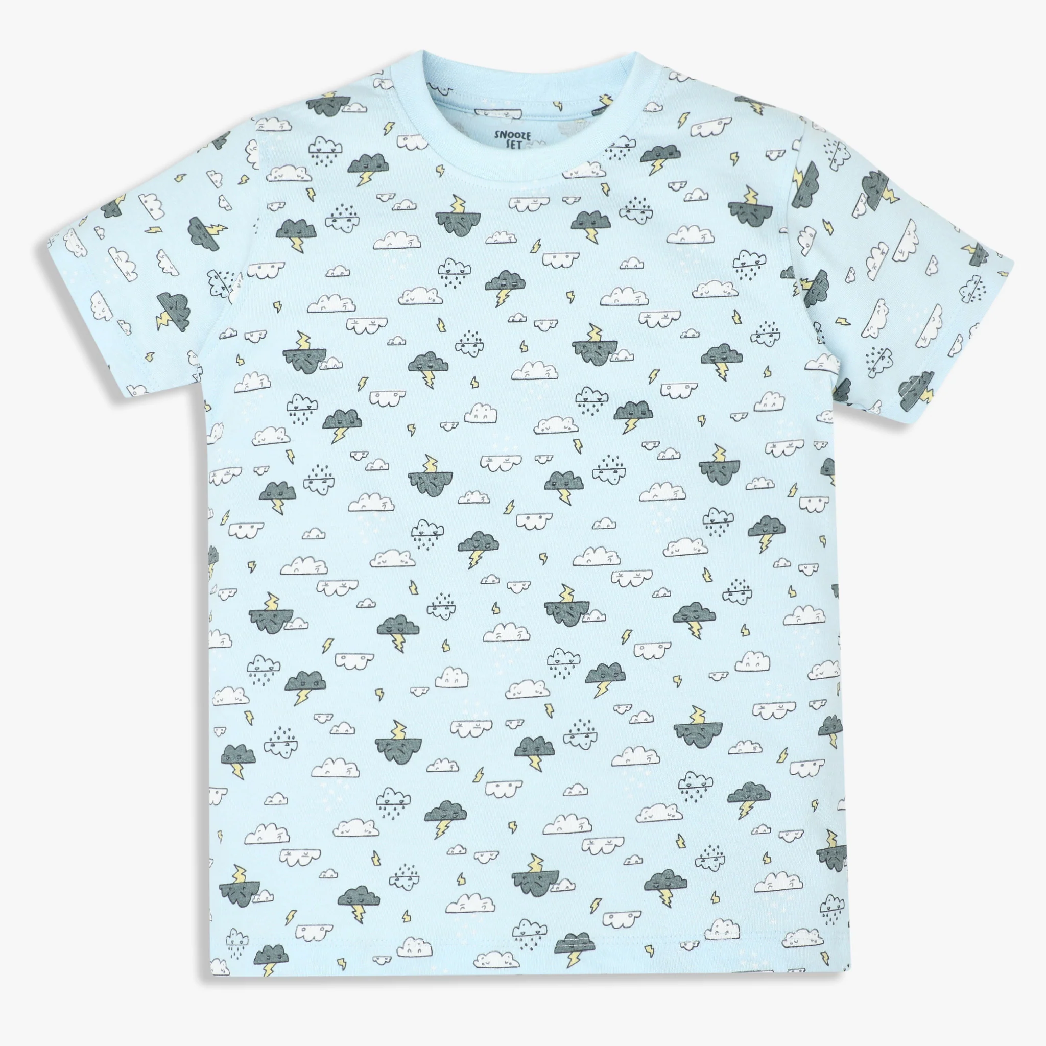 Boys Snooze Set Half Sleeve Tee & Shorts