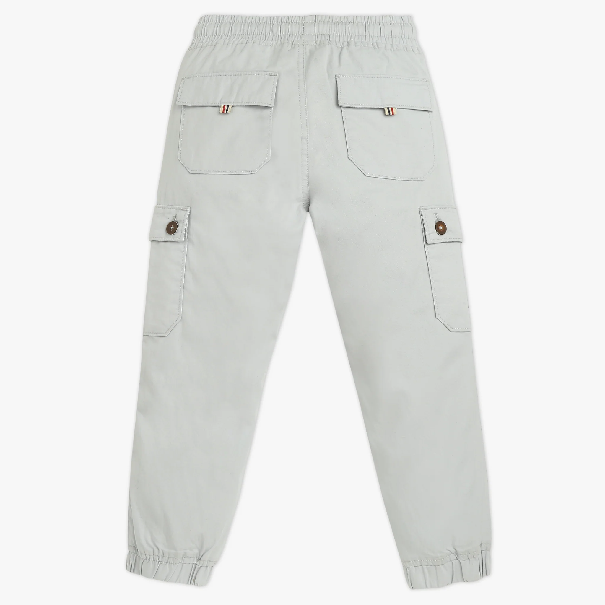 Boys Solid Full Length Cargos - Image 17
